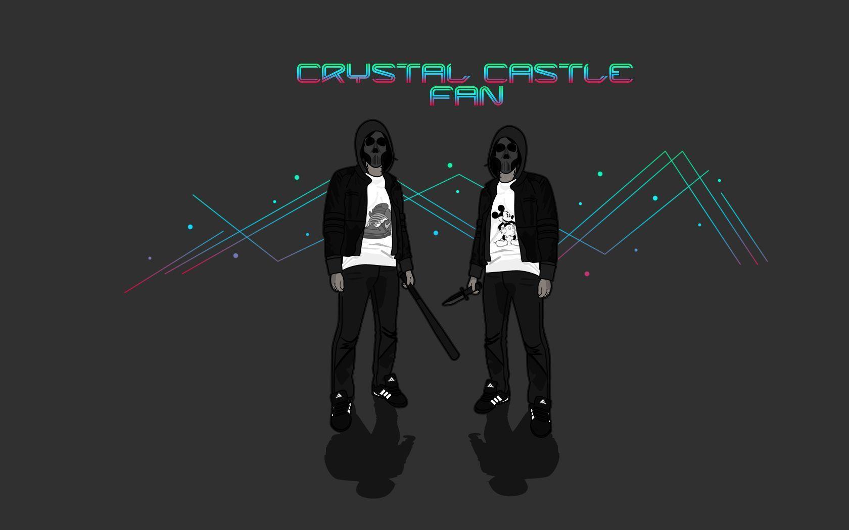 1680x1050 Crystal Castles Wallpaper