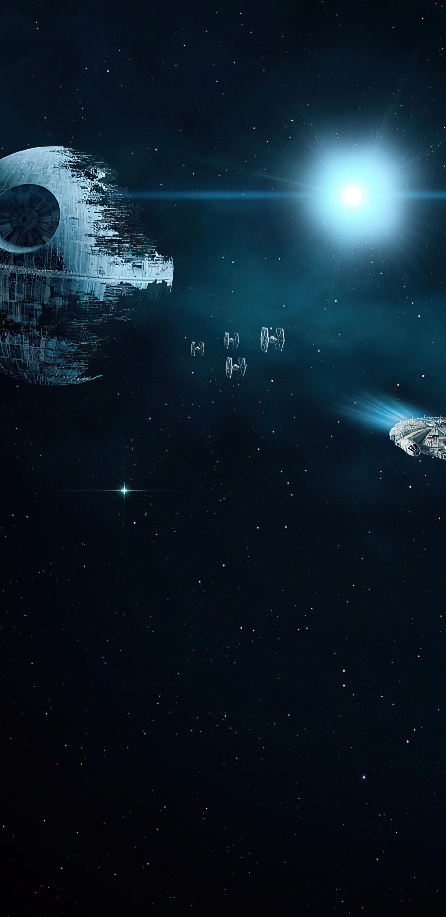 1440x2960 Death Star Planet Star Wars Samsung Galaxy Note S S SQHD HD 4k Wallpaper, Image, Background, Photo and Picture
