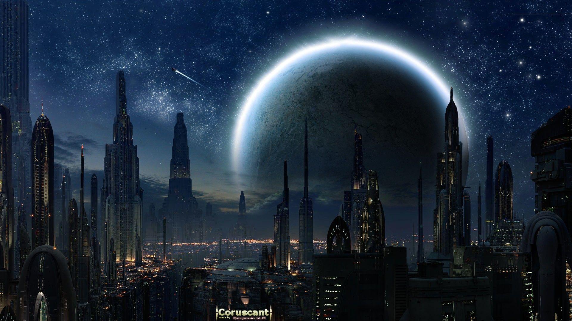1920x1080 Dark Star Wars Space Background