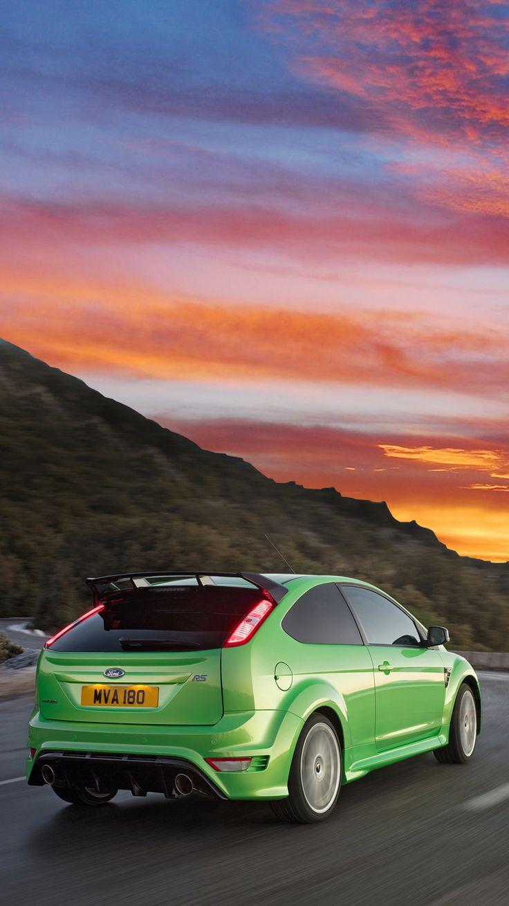 736x1309 The Classic, Iconic And Eye Catching Ford Focus RS Mk 2. Universal Phone Wallpaper/ Background Focus RS Sports Car Sup. Ford Focus Rs, Ford Focus, Ford Focus St