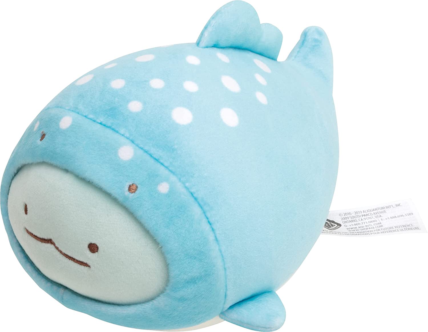 1500x1165 Sumikkogurashi San X Original Sea Animals Series Plush (Tokage Whale Mochi) : Toys & Games