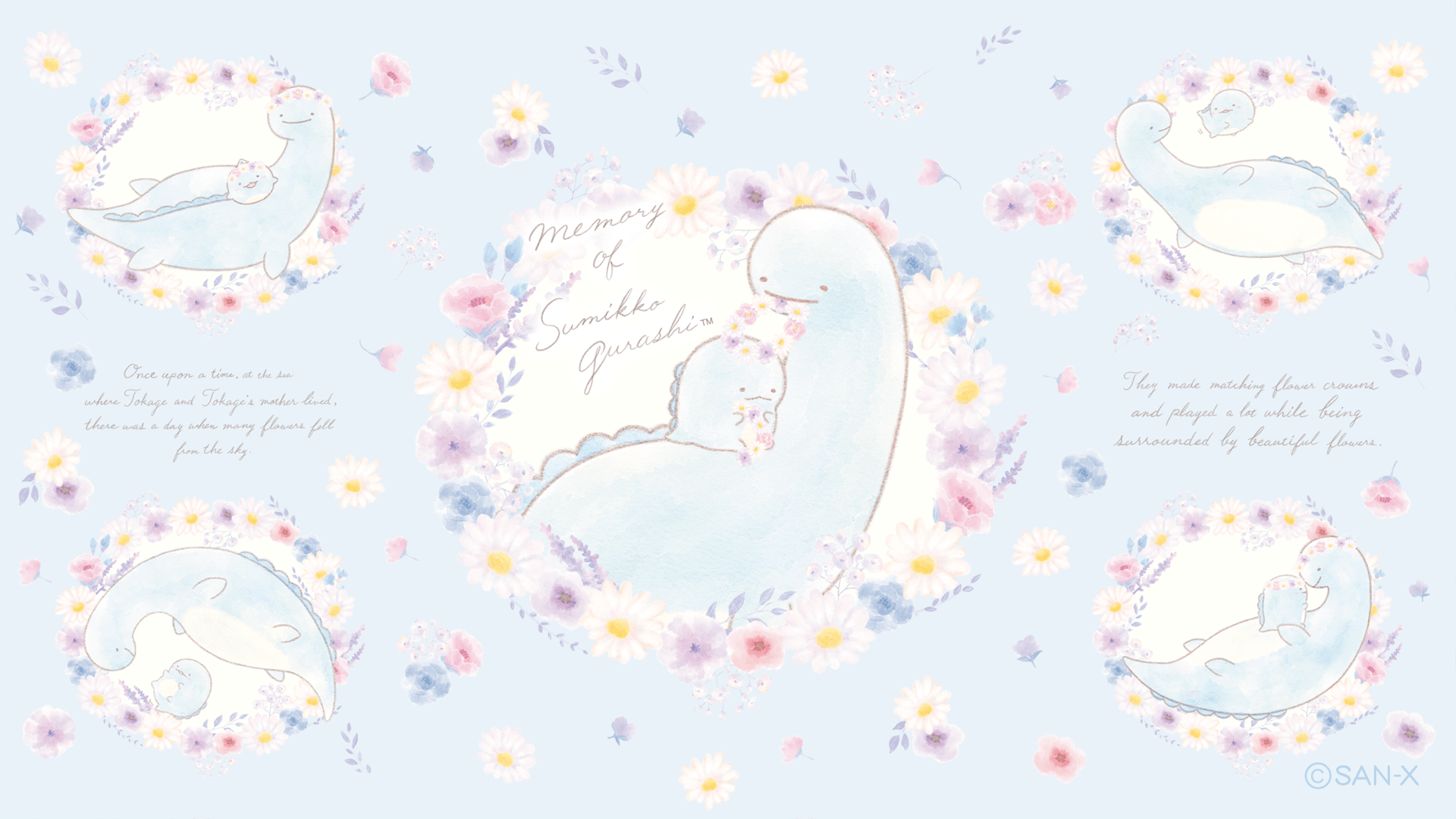 1920x1080 NEW Sumikko Gurashi Memories Of Tokage Accessory Tray San X Official Japan 2021. JAPAN YOU WANT