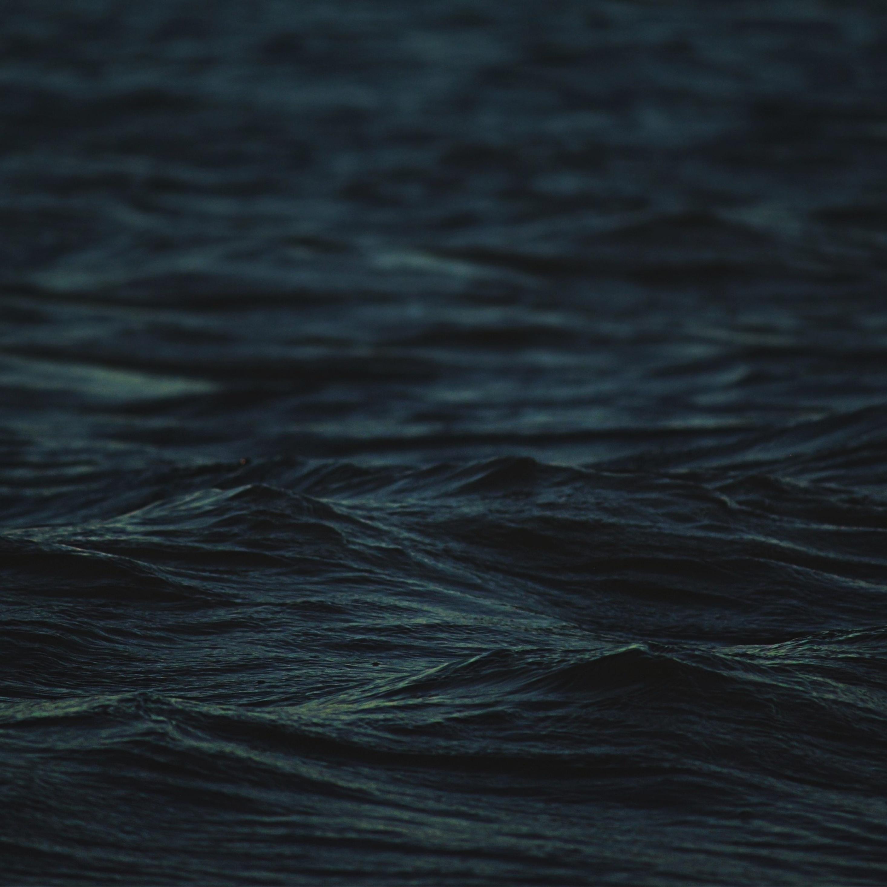 2932x2932 Dark Sea Waves 4k iPad Pro Retina Display HD 4k Wallpaper, Image, Background, Photo and Picture