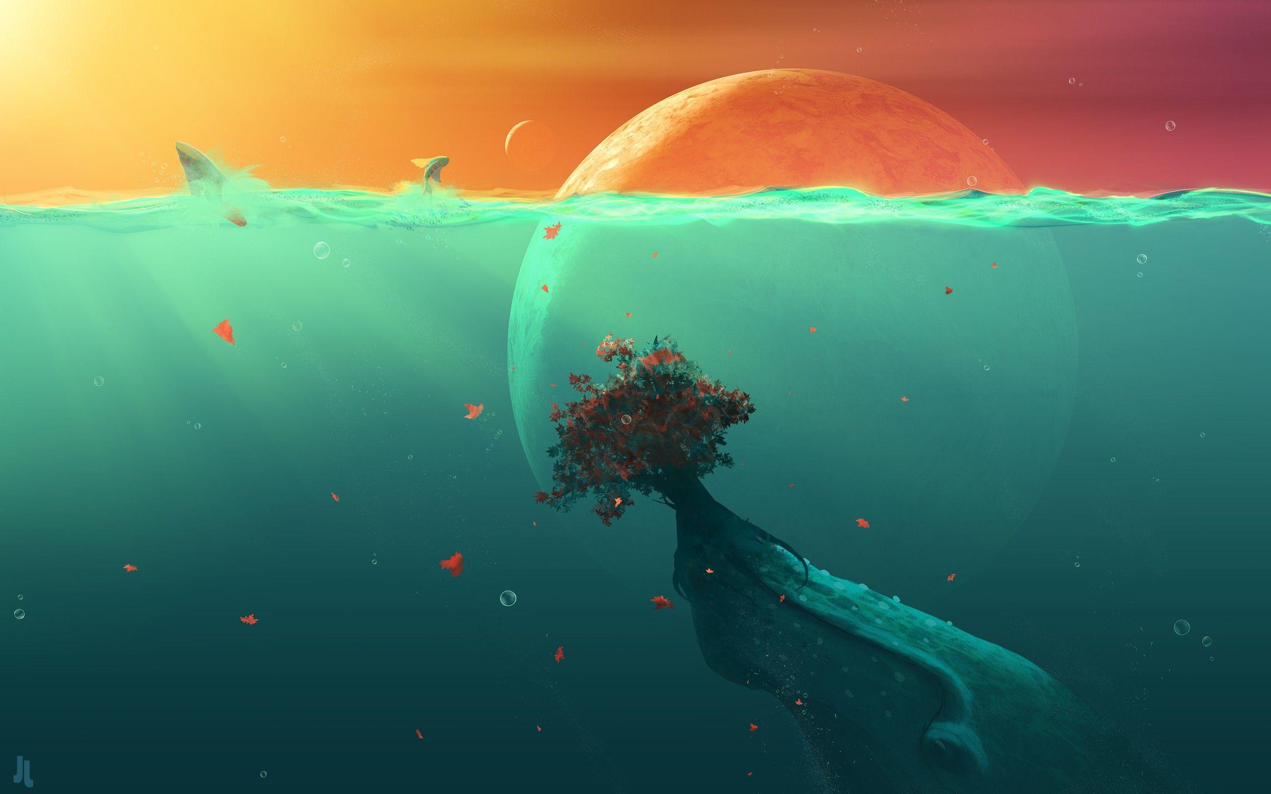 2560x1600 Deep Ocean Wallpaper