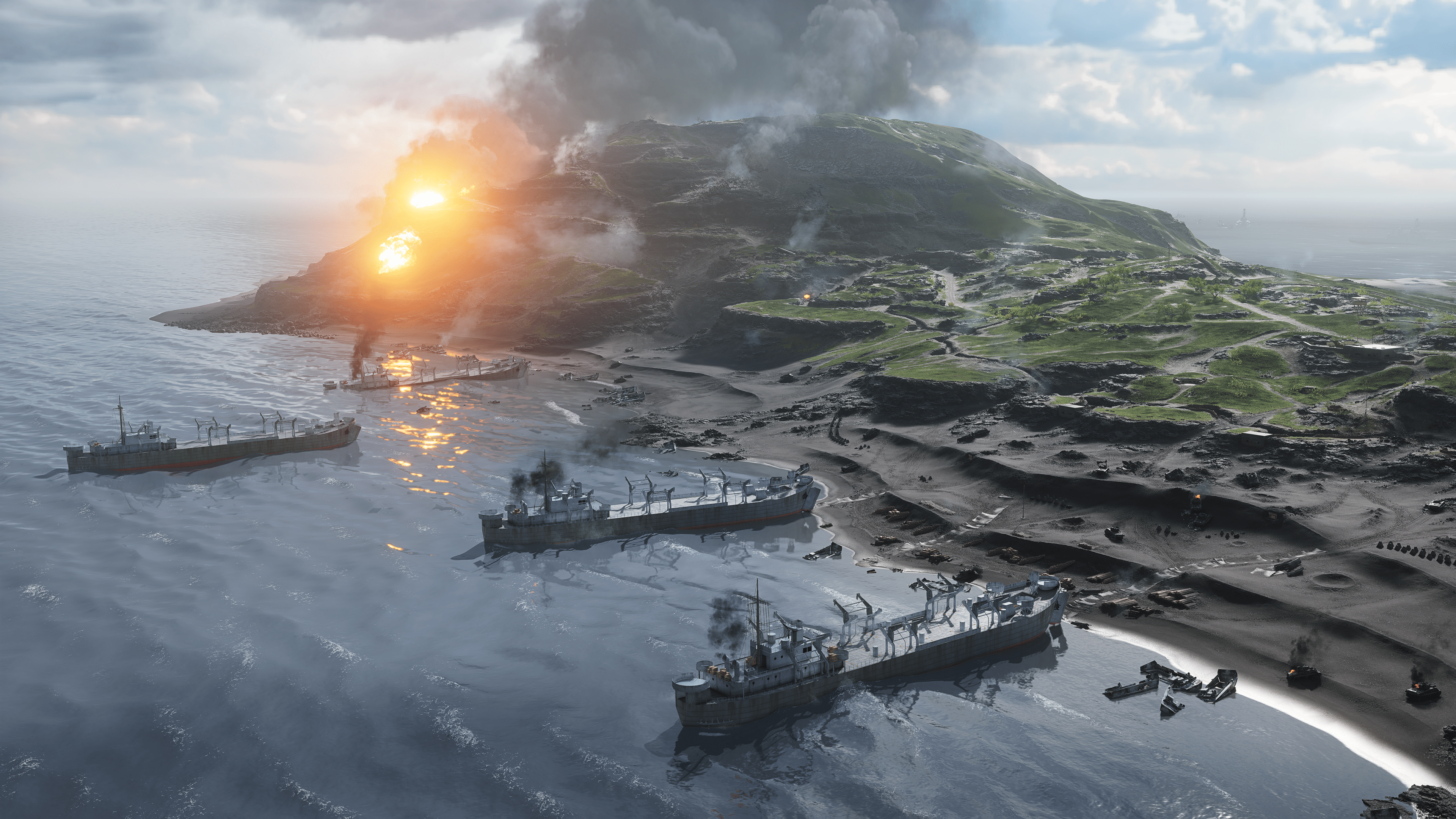 3840x2160 Iwo Jima 4k Ultra HD Wallpaper