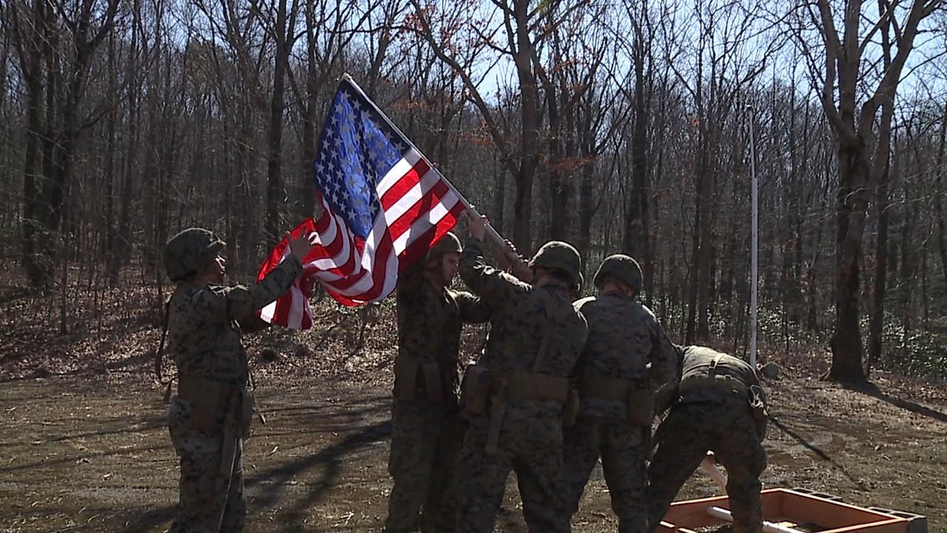 1920x1080 Iwo Jima veterans honored with reenactment ceremony