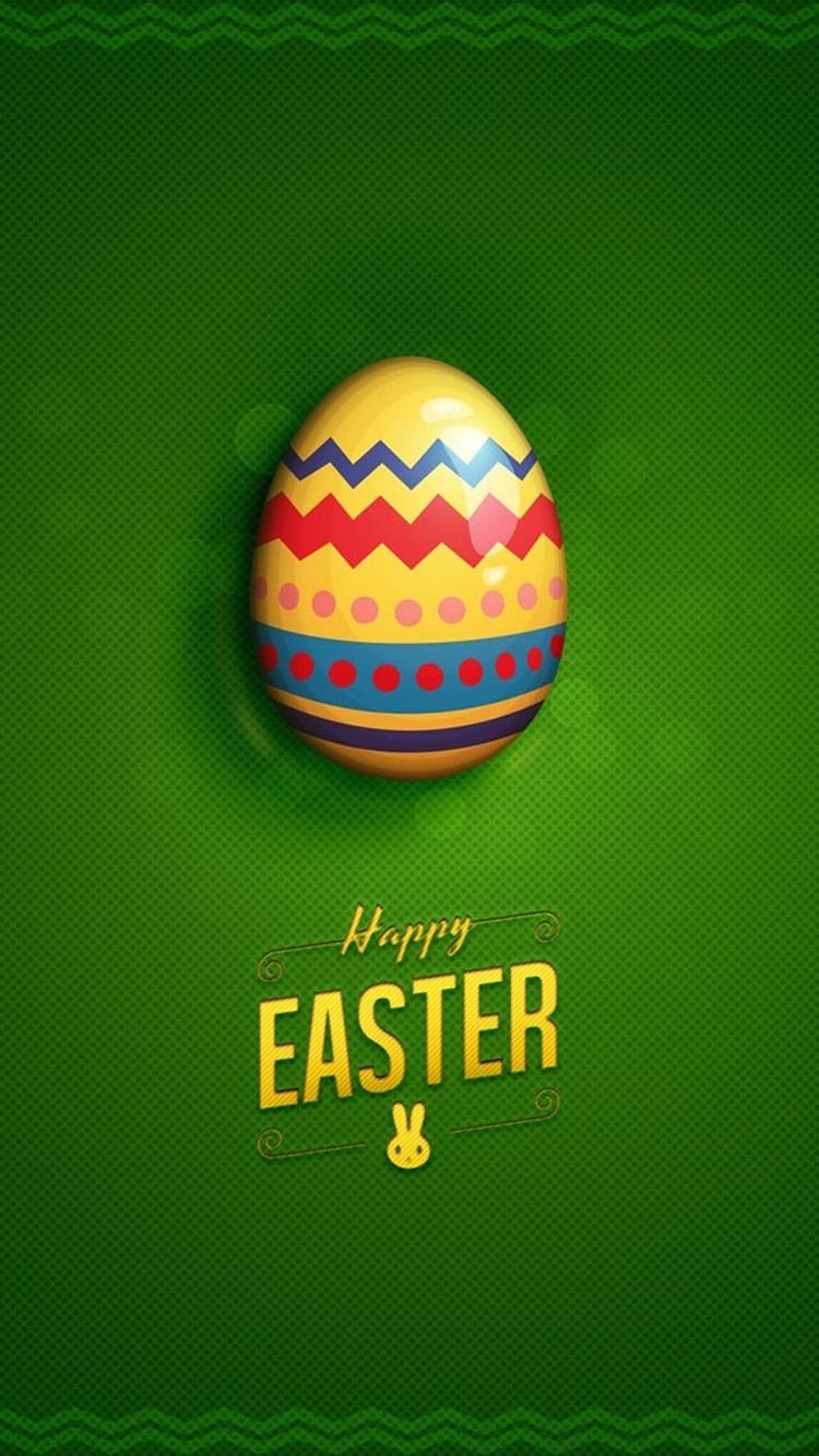 750x1334 Happy Easter Green iPhone 6 Wallpaper Easter iPhone HD