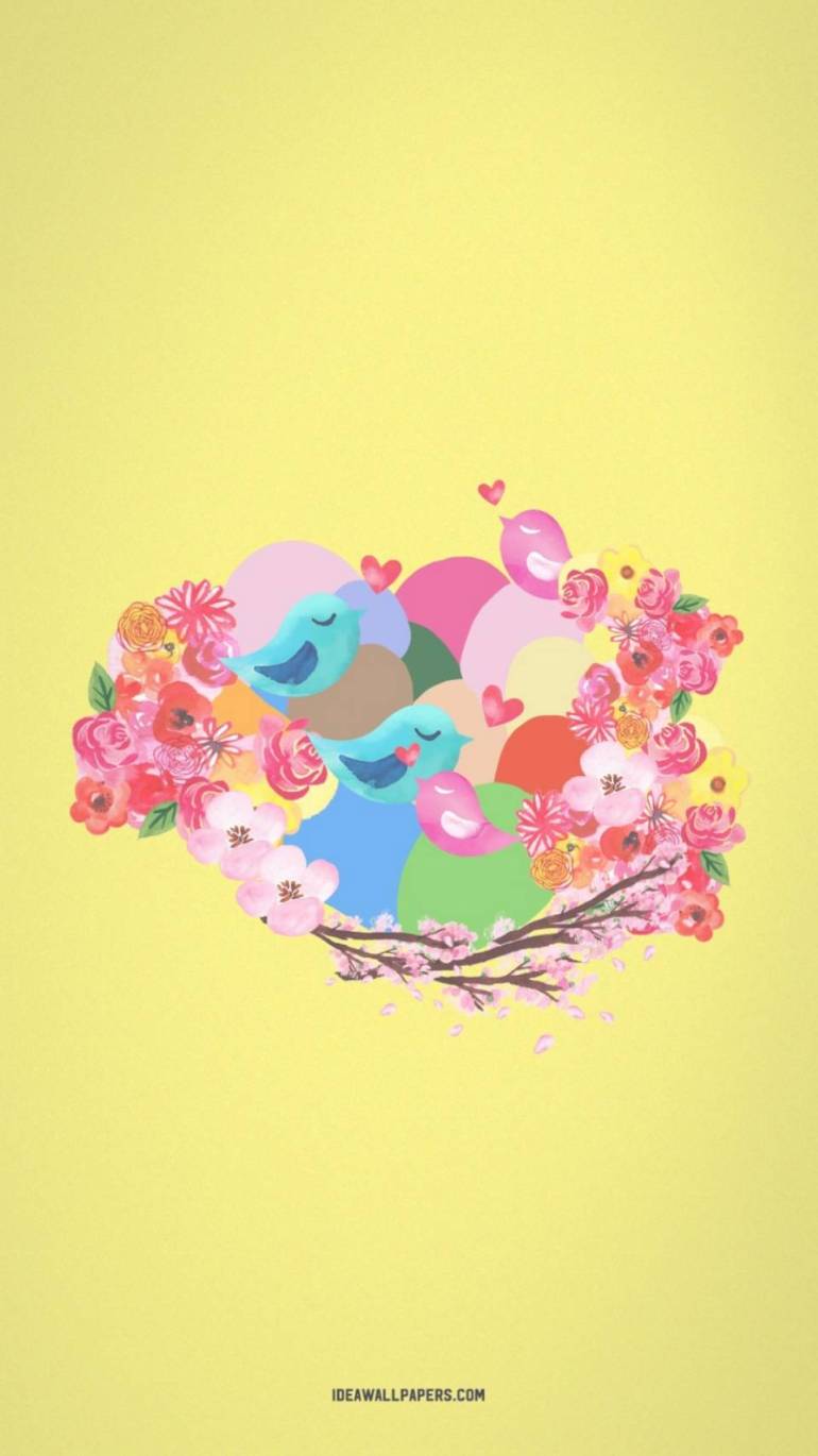 770x1370 Cute Easter Wallpaper