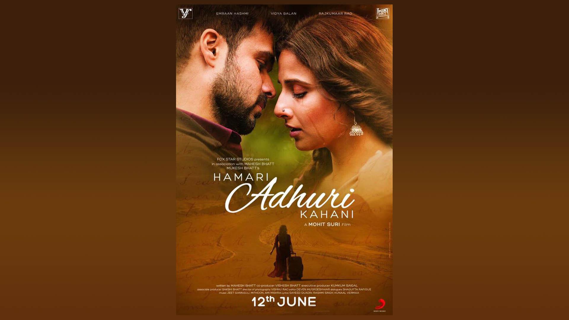 1920x1080 Hamari Adhuri Kahani HQ Movie Wallpaper. Hamari Adhuri Kahani HD Movie Wallpaper