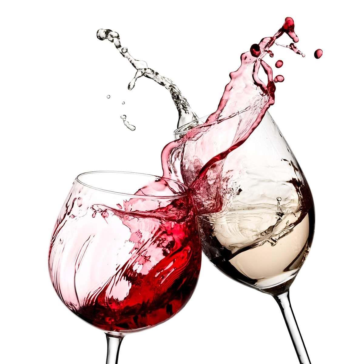 1200x1200 Red White Wine Glasses Wall Art Painting Nordic Kitchen Wall Art Picture Living Room Bedroom Mural D. Wine glass picture, Wine glass tattoo, White wine glasses