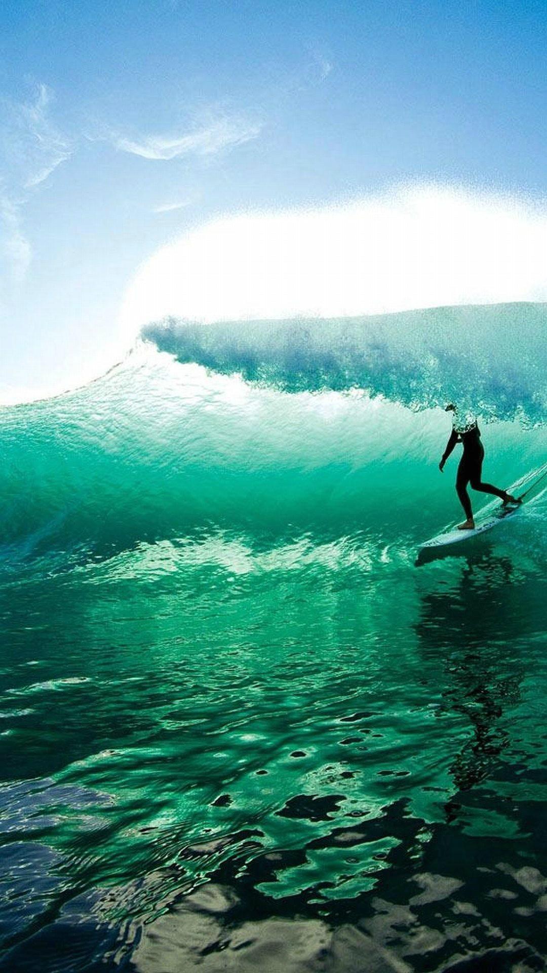 1080x1920 Surfing Wallpaper for iPhone