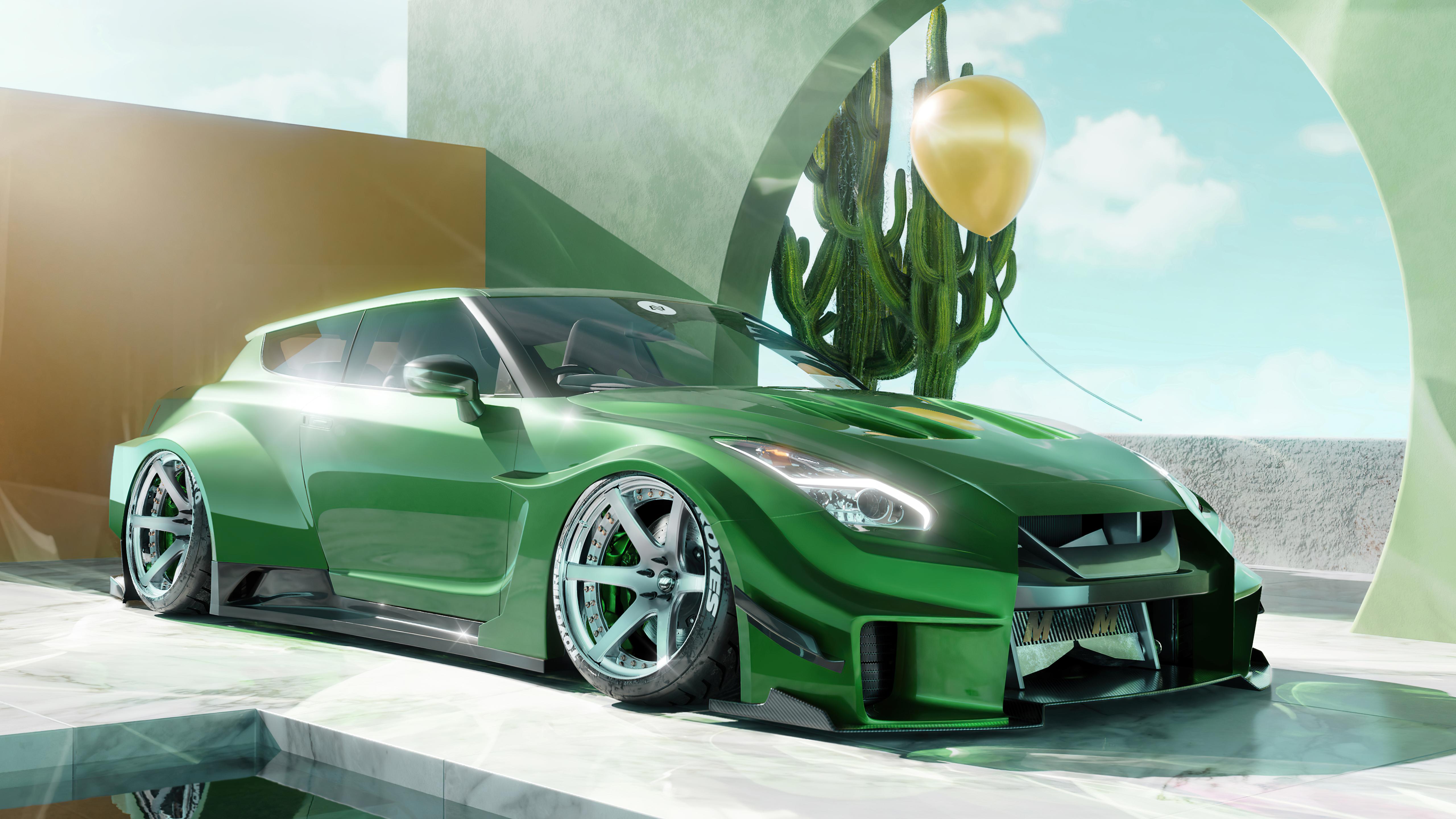 5120x2880 Nissan GTR Liberty Walk Shooting Brake 5k, HD Cars, 4k Wallpaper, Image, Background, Photo and Picture