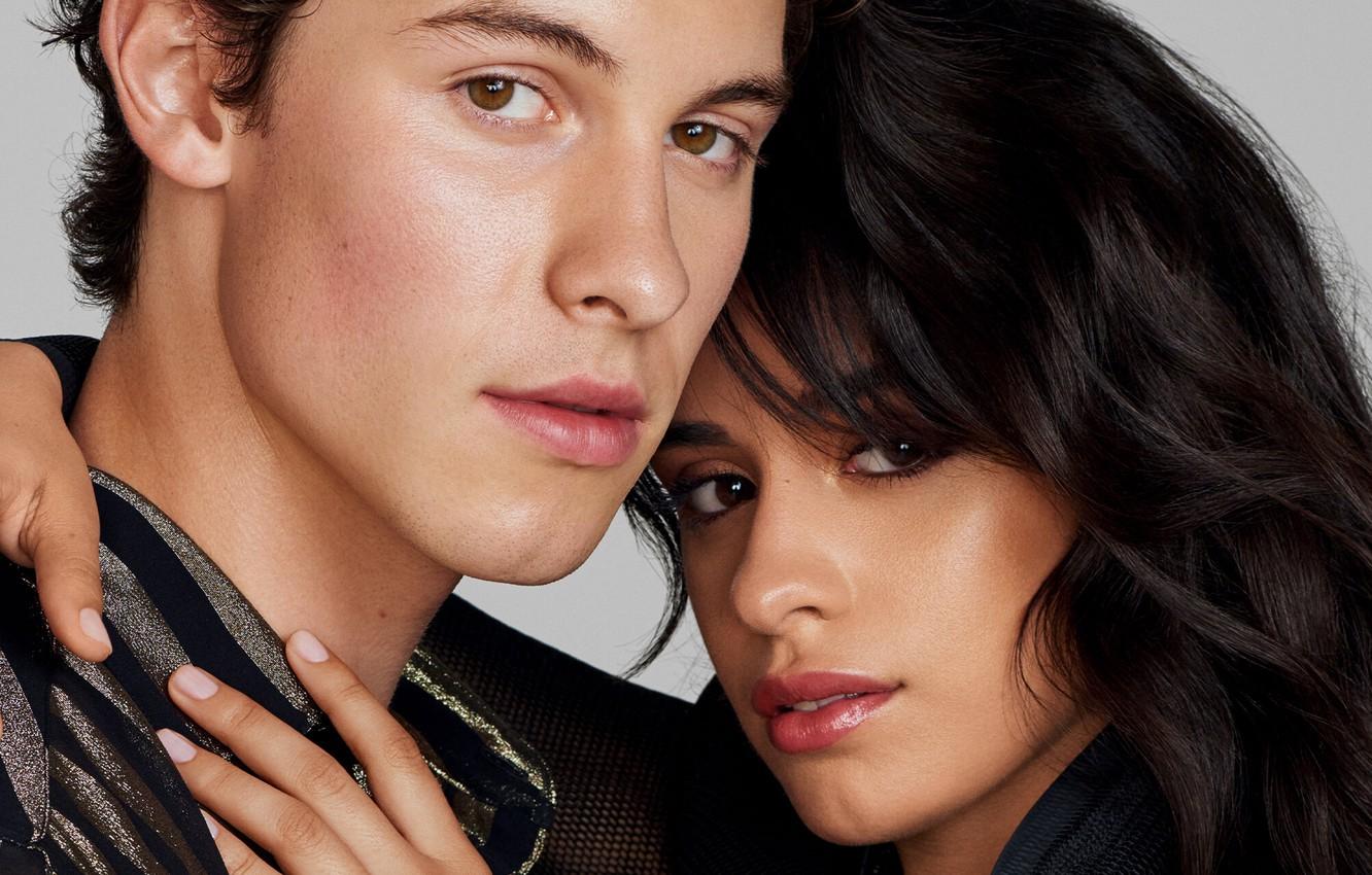 1332x850 Wallpaper girl, hugs, guy, Camila Hair, Shawn Mendes image for desktop, section разное