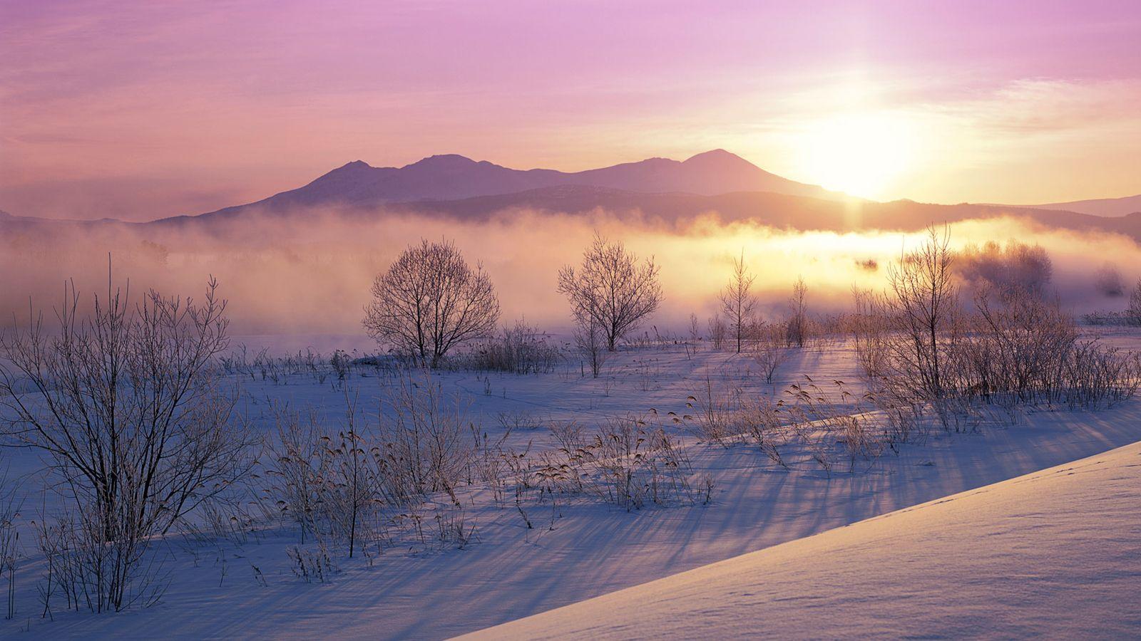 1600x900 Winter Snow Desktop Wallpaper HD 49812 scenery