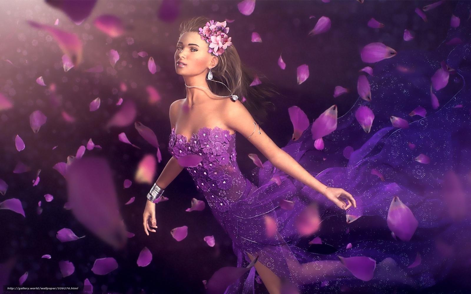 Purple Dress Wallpapers - Top Free Purple Dress Backgrounds -  WallpaperAccess