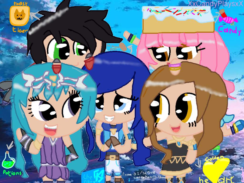 1024x768 Funneh And The Krew Wallpaper
