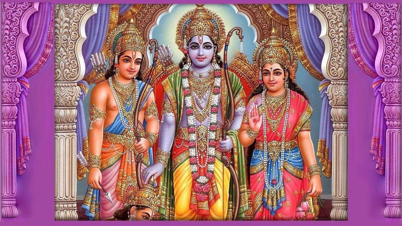 1366x768 ram navami wallpaper 2