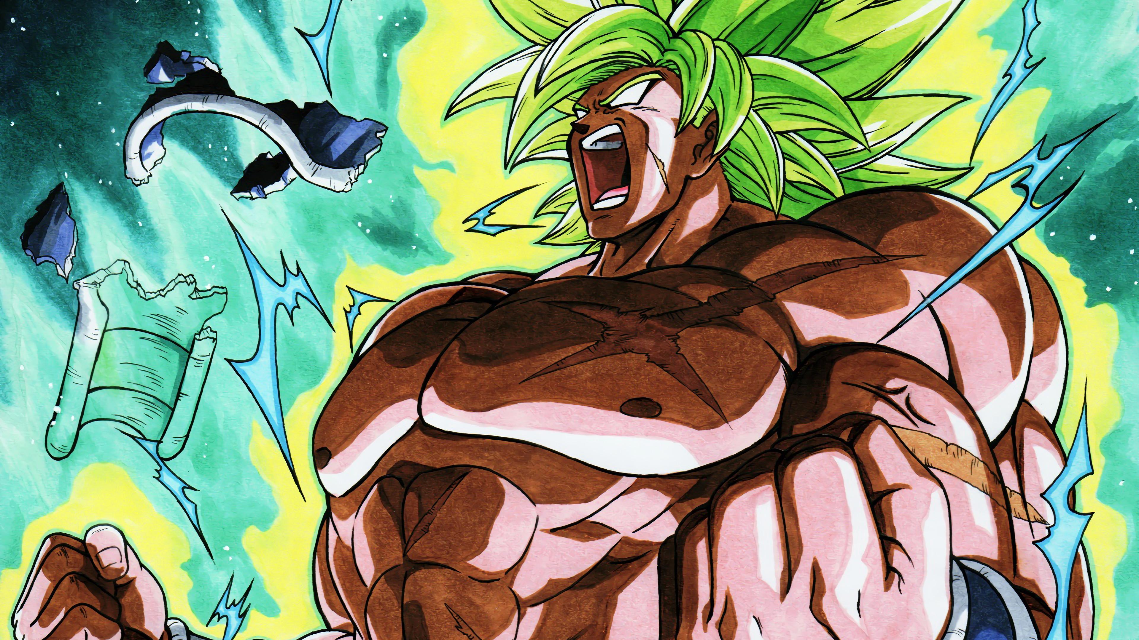3840x2160 Dragon Ball Super: Broly 4k Ultra HD Wallpaper