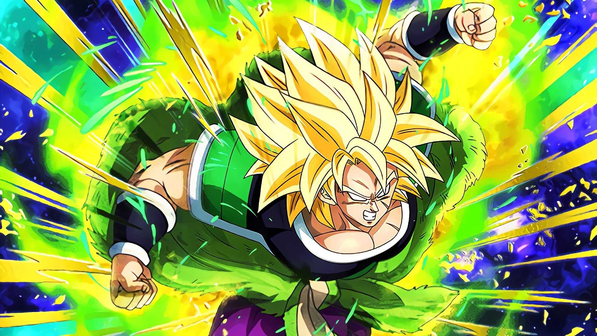 1920x1080 Broly Desktop Wallpaper