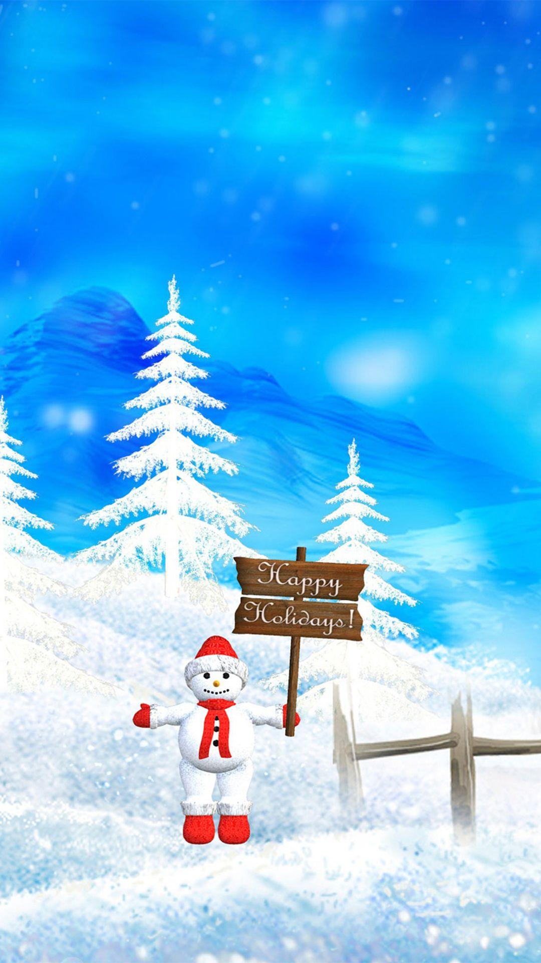 1080x1920 Christmas wallpaper for iPhone