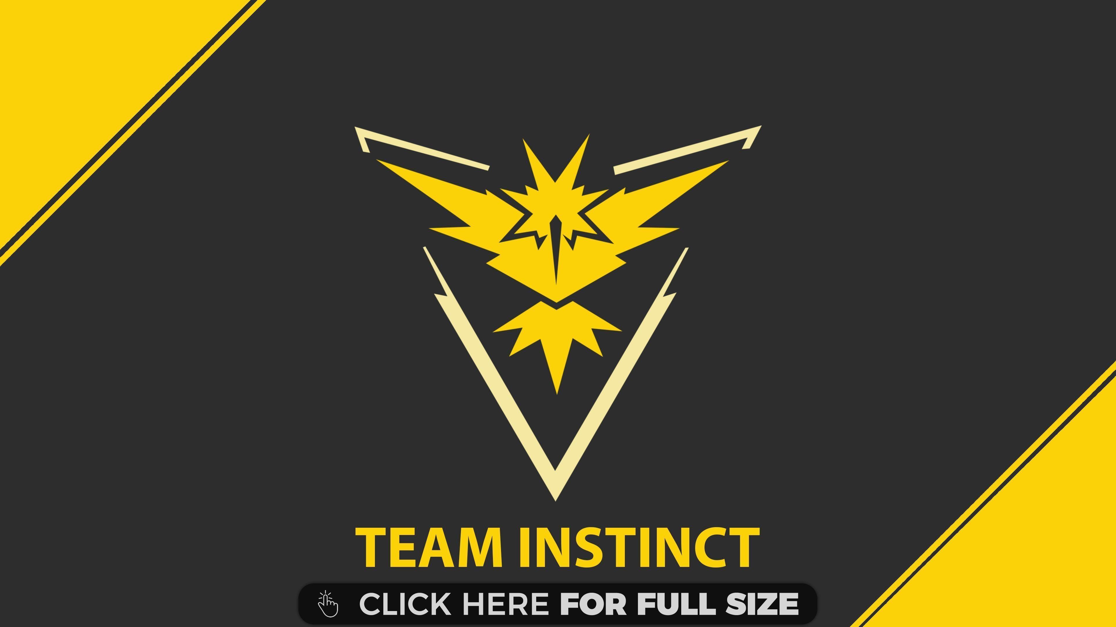 3840x2160 Pokemon Go Team Instinct Team Yellow 4K 4K wallpaper