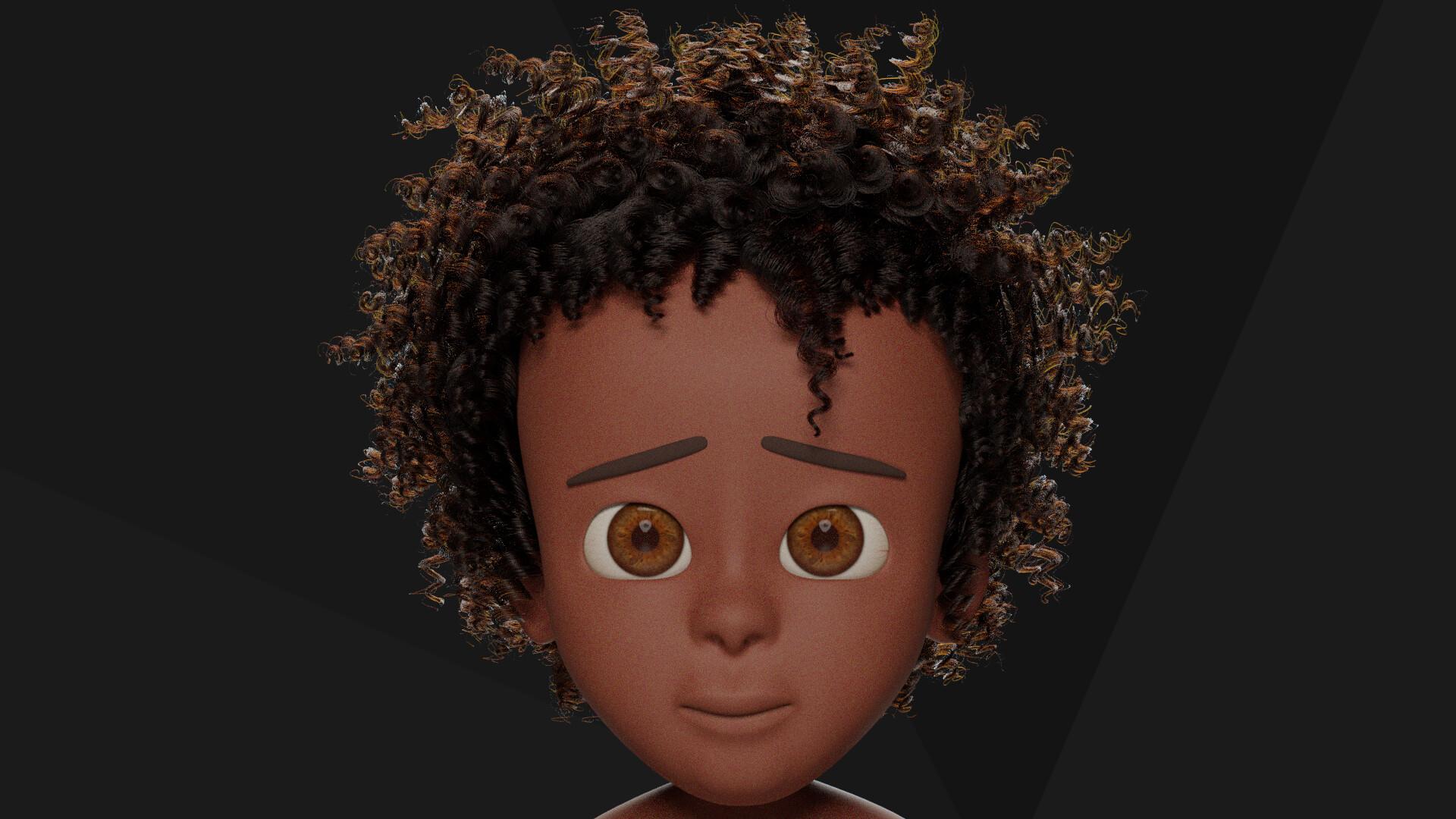 1920x1080 Antonio Hair style ENCANTO Hair Style in Blender