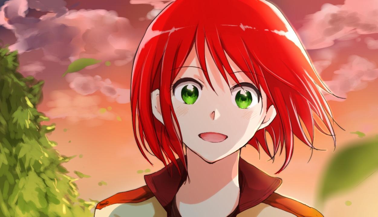 1250x720 Anime Female Short Red Hair