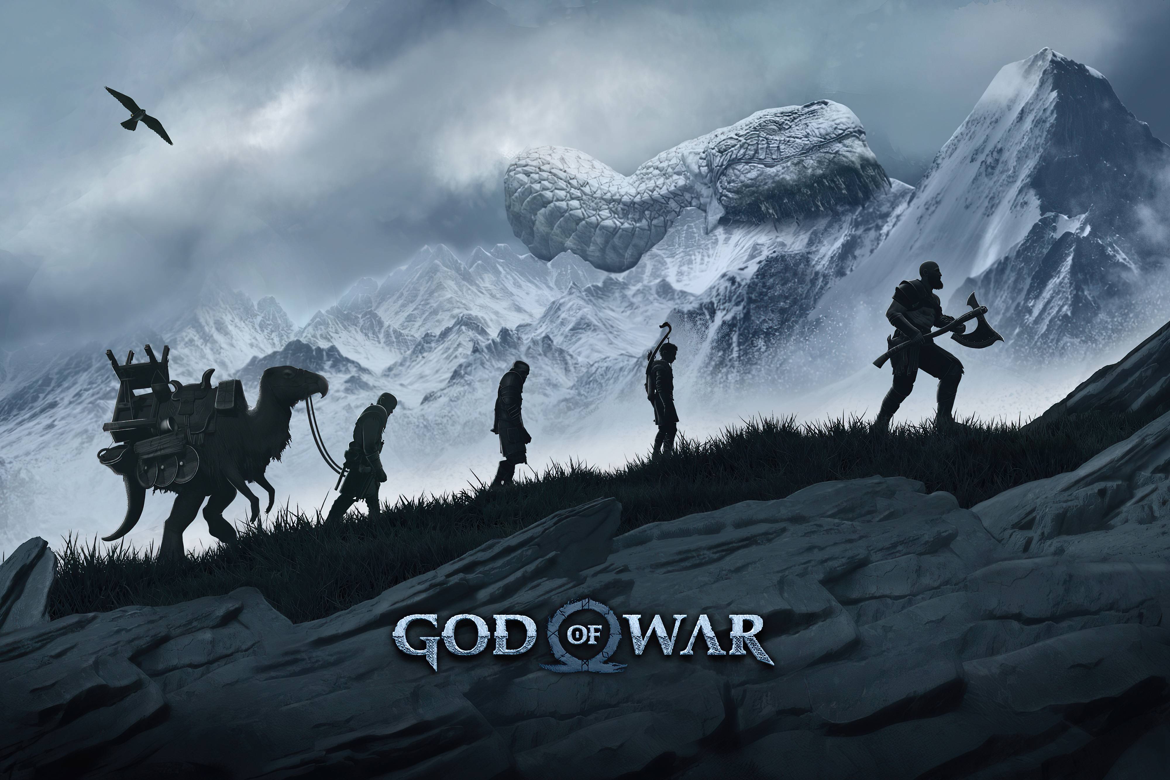 4000x2667 New God Of War Black Thunder Wallpaper, HD Games 4K Wallpaper, Image and Background