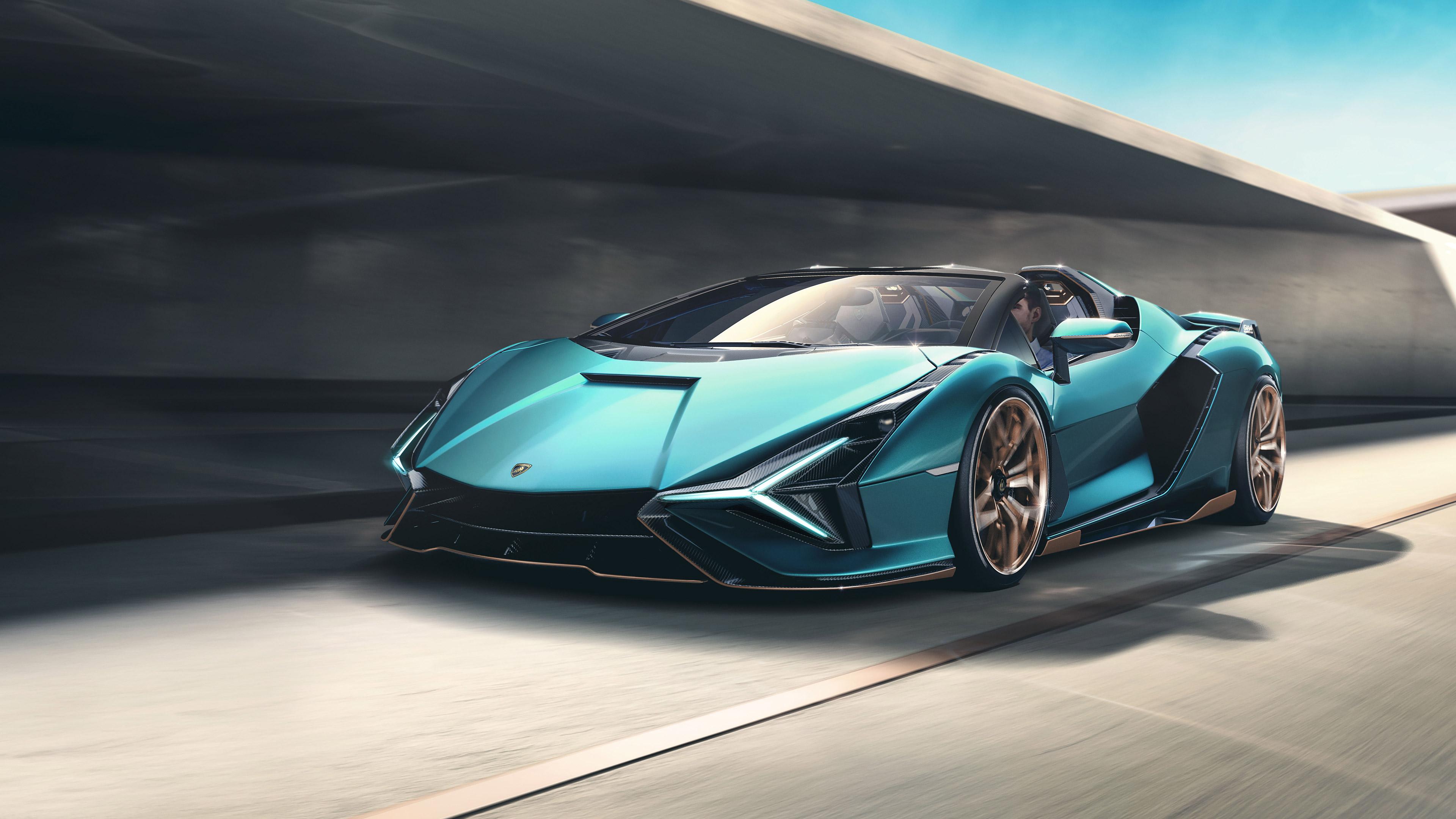3840x2160 Lamborghini Sian Roadster 4k Ultra HD Wallpaper