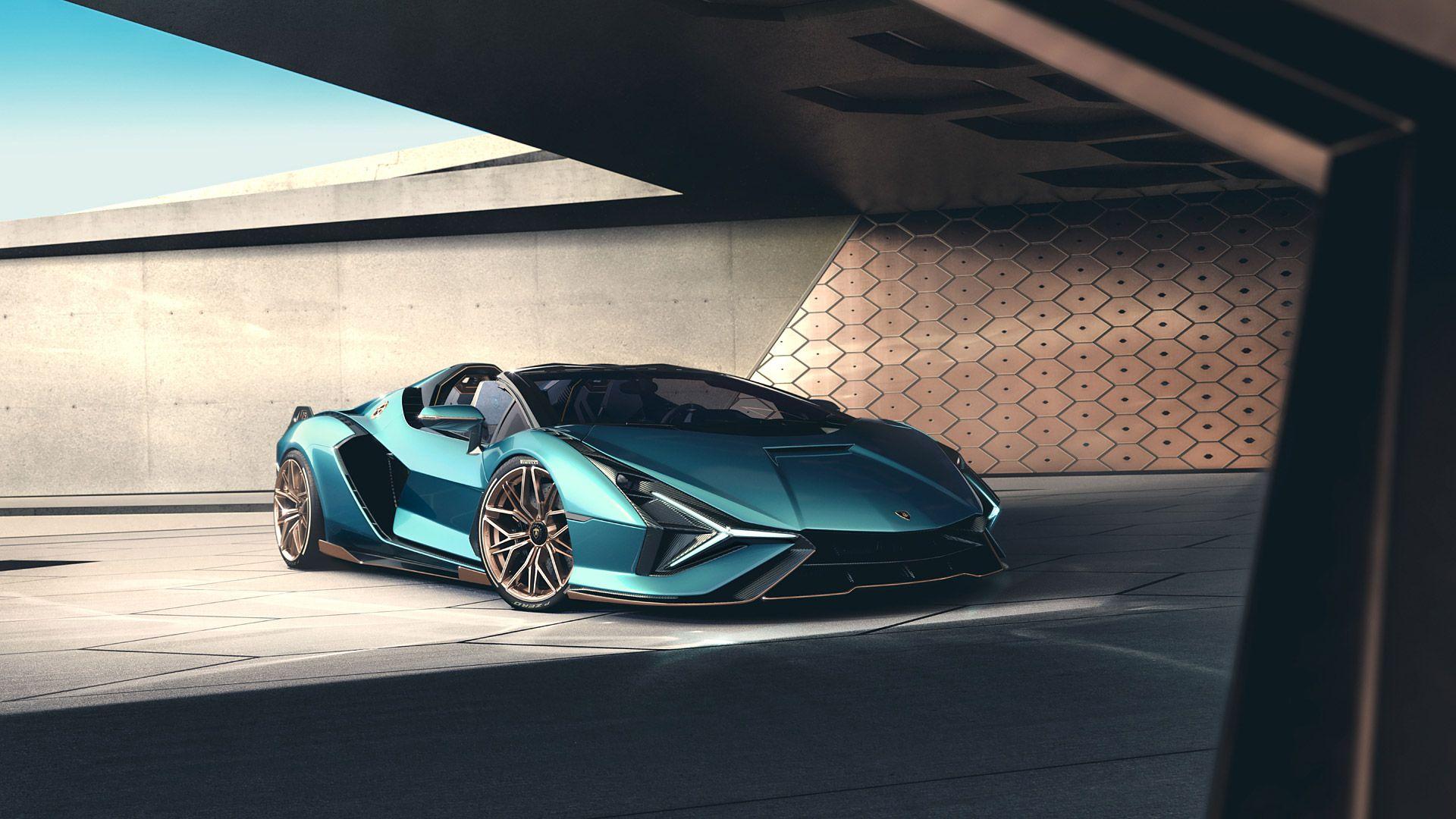1920x1080 Lamborghini Sián Roadster HD Wallpaper