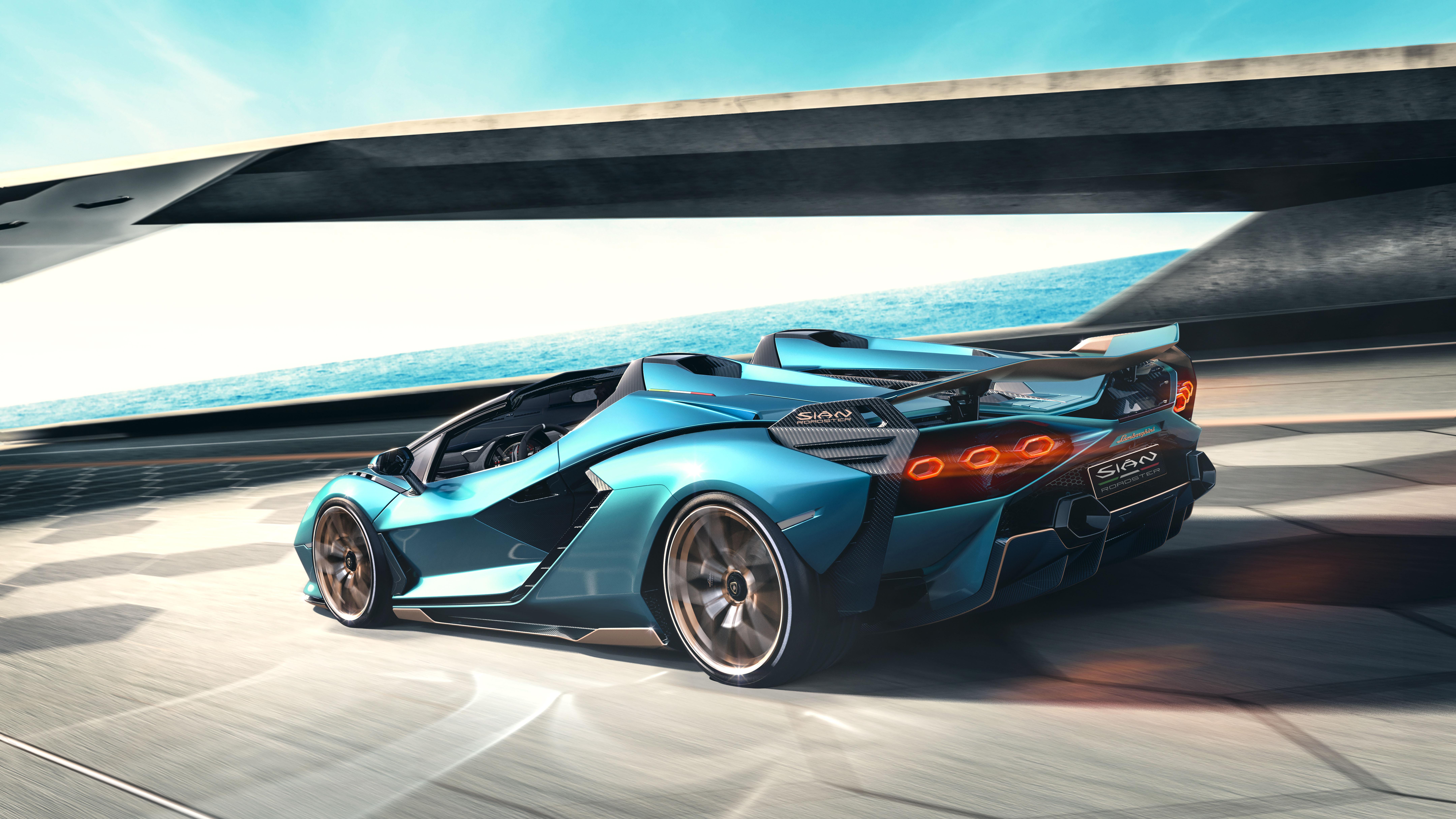 8640x4860 Lamborghini Sian Roadster, HD Cars, 4k Wallpaper, Image, Background, Photo and Picture