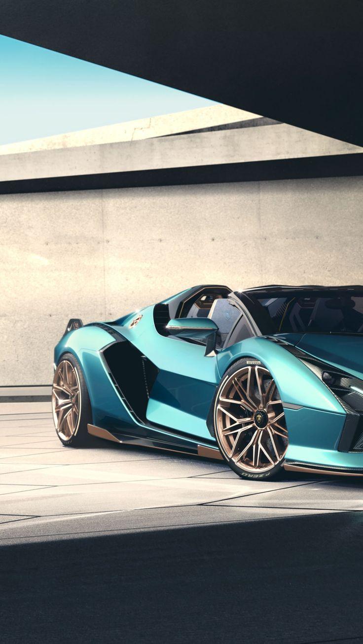 736x1307 Blue Lamborghini Sian RoadsterK wallpaper, free and easy to download. Blue lamborghini, Lamborghini, Roadsters