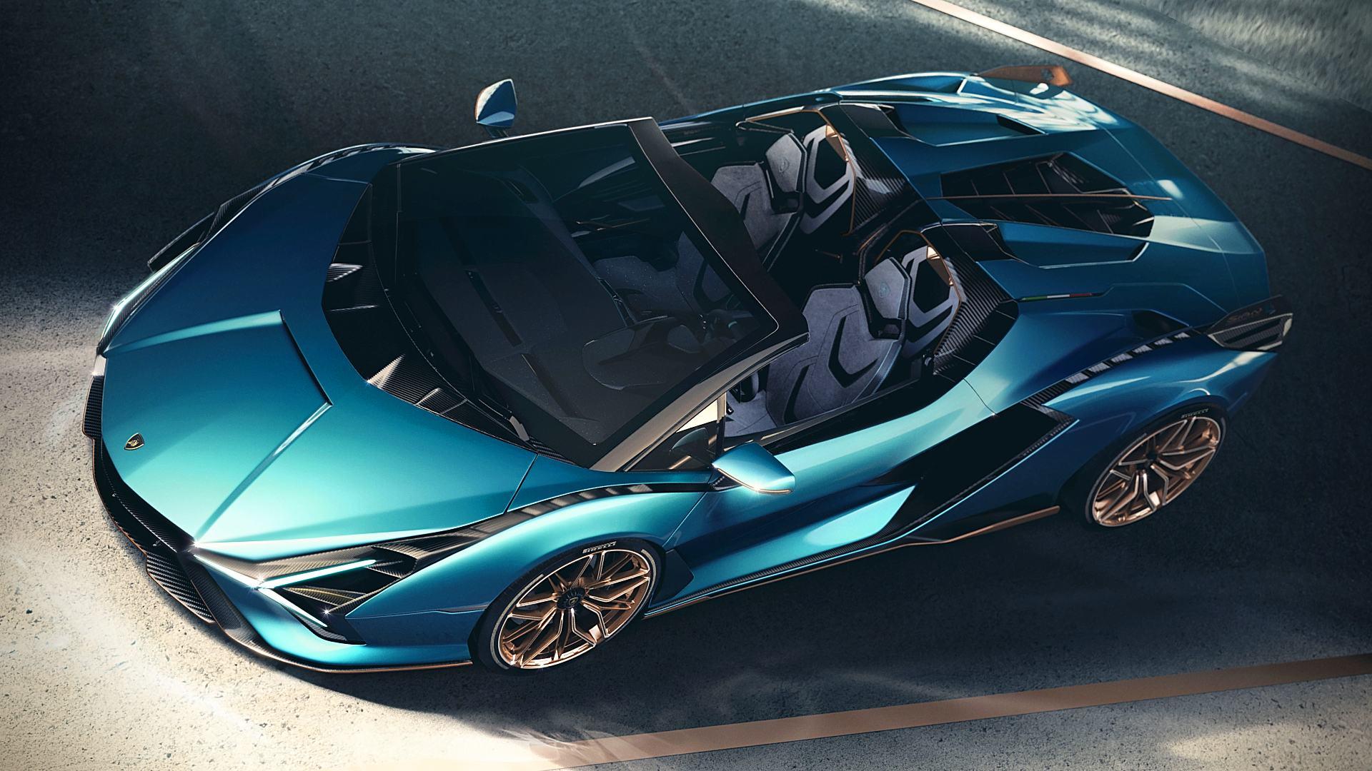1920x1080 Lamborghini Sián Roadster HD Wallpaper