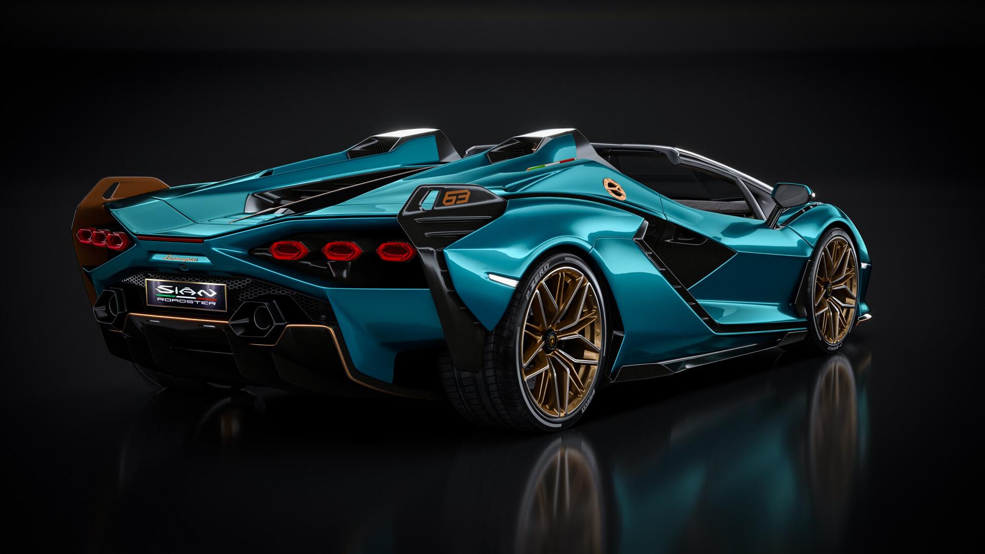 1920x1080 Lamborghini SIAN Roadster