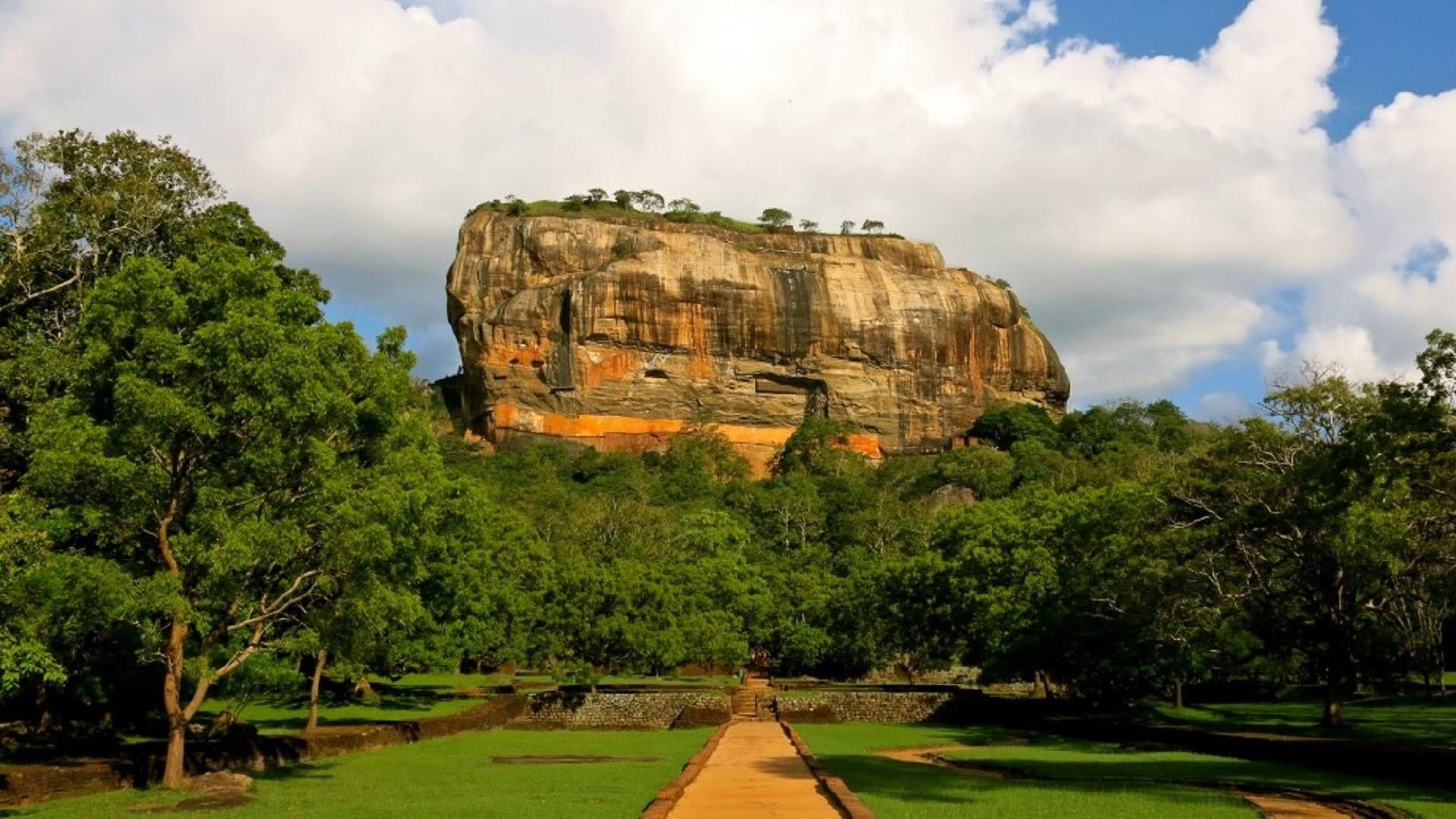 1920x1080 sri lanka #sigiriya #rocks #landscape #asia #nature #sky #rock #tree tourist attraction #grass P #wallpaper #hdwallpaper #. Tour packages, Bali tours, Travel