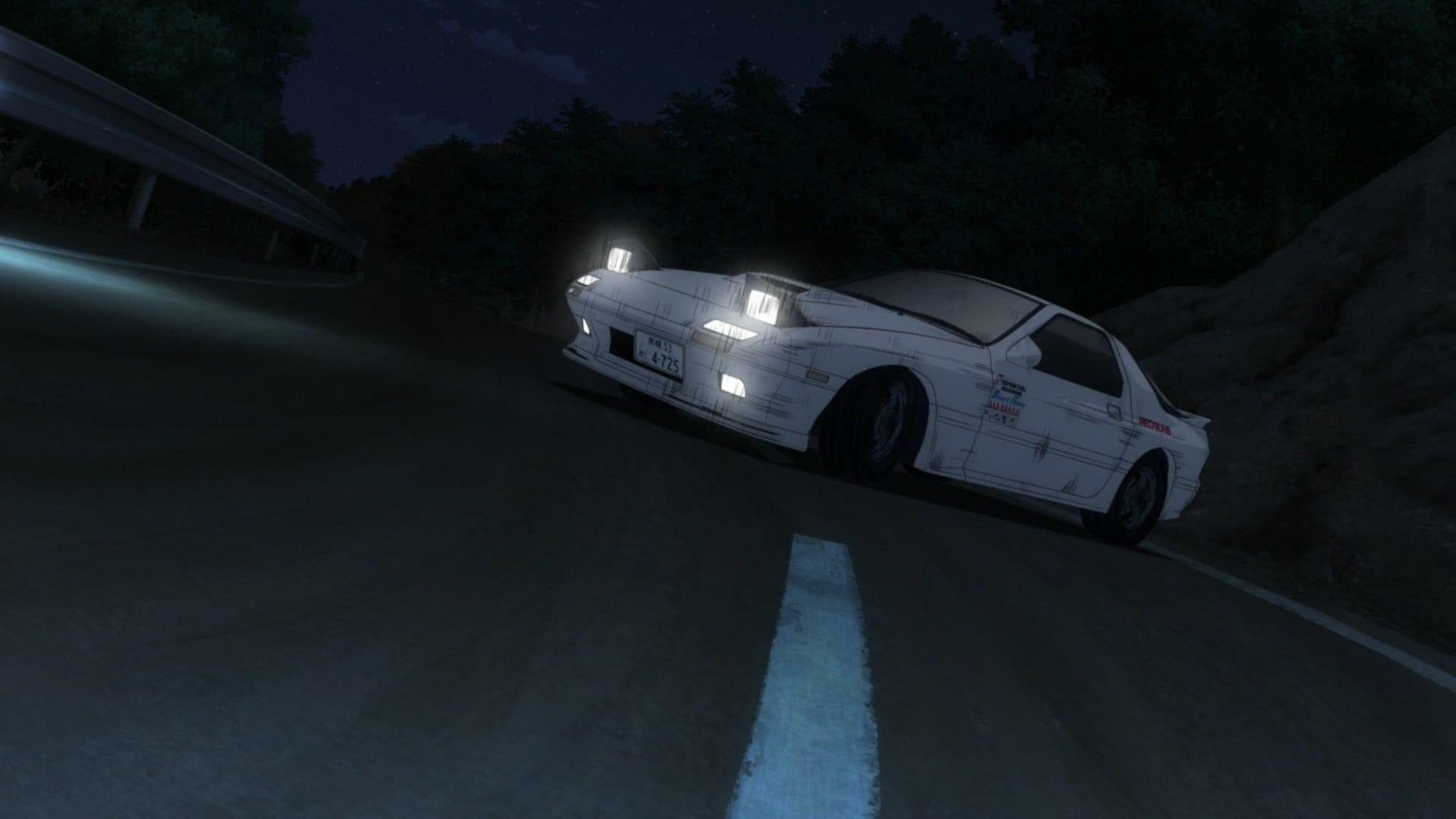 1920x1080 white coupe Ryosuke Takahashi Initial D