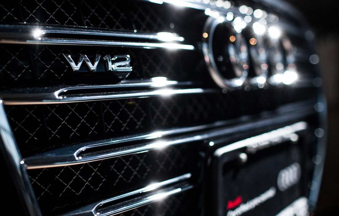 1332x850 Wallpaper Audi, Cars, Chrome, W12 image for desktop, section макро