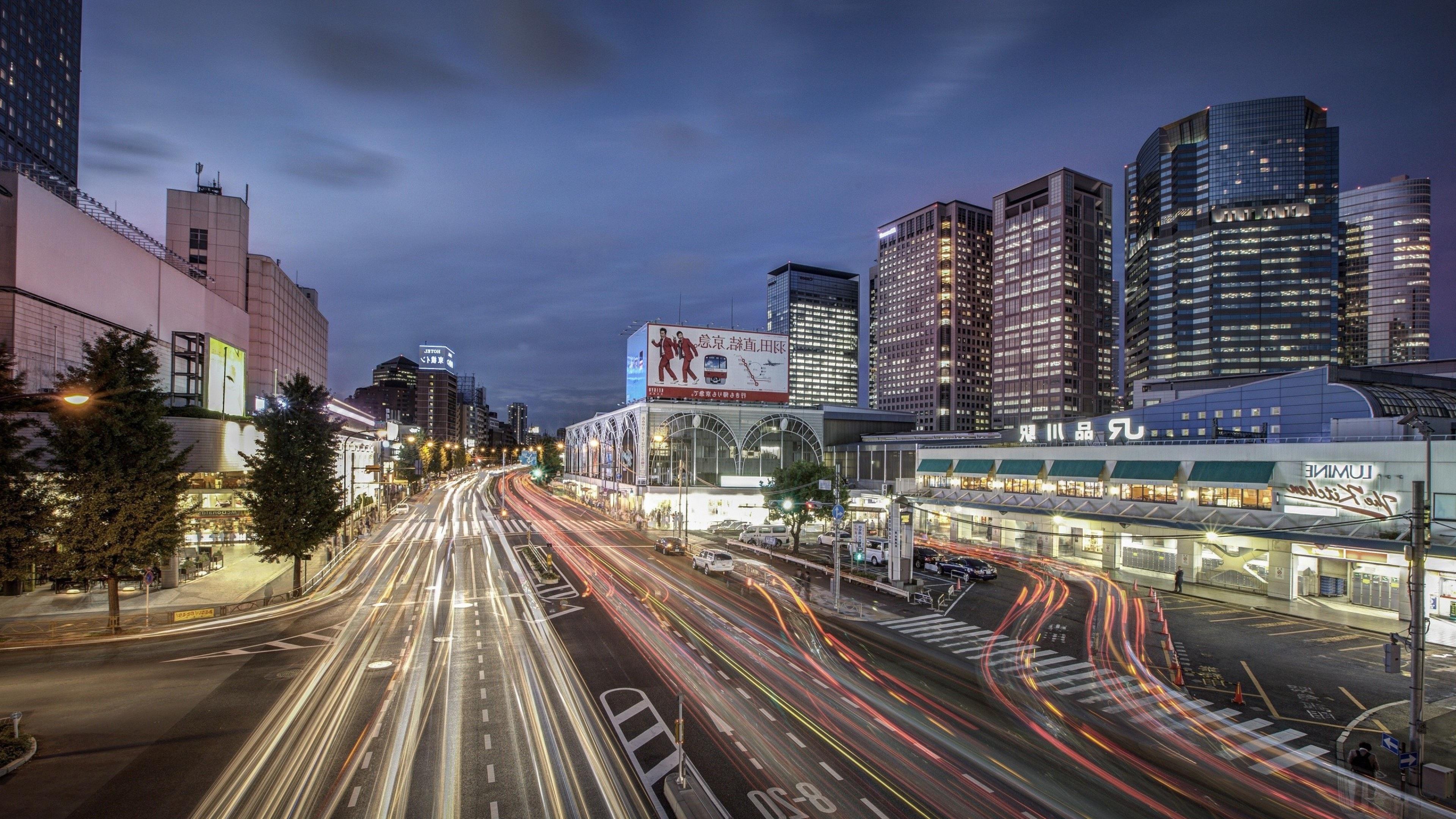 3840x2160 Wallpaper 4k Shinagawa Station Wallpaper