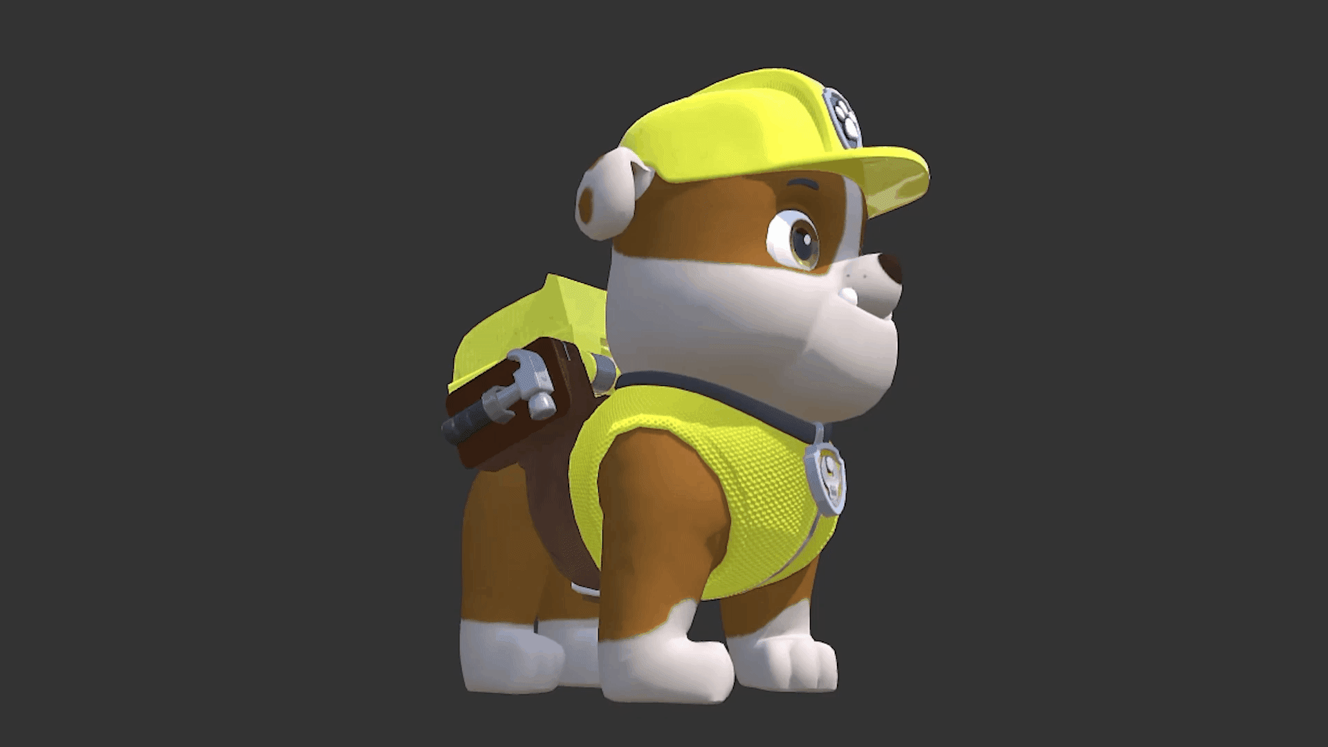1920x1080 Download free STL file PAW Patrol Rubble • Template to 3D print ・ Cults