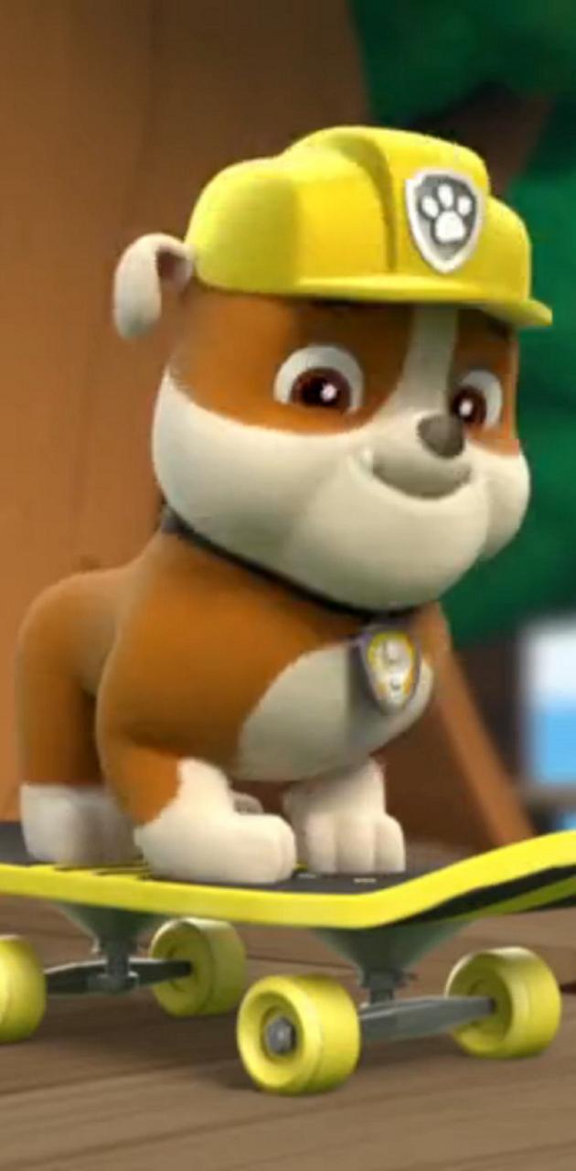 630x1280 Paw Patrol Rubble wallpaper