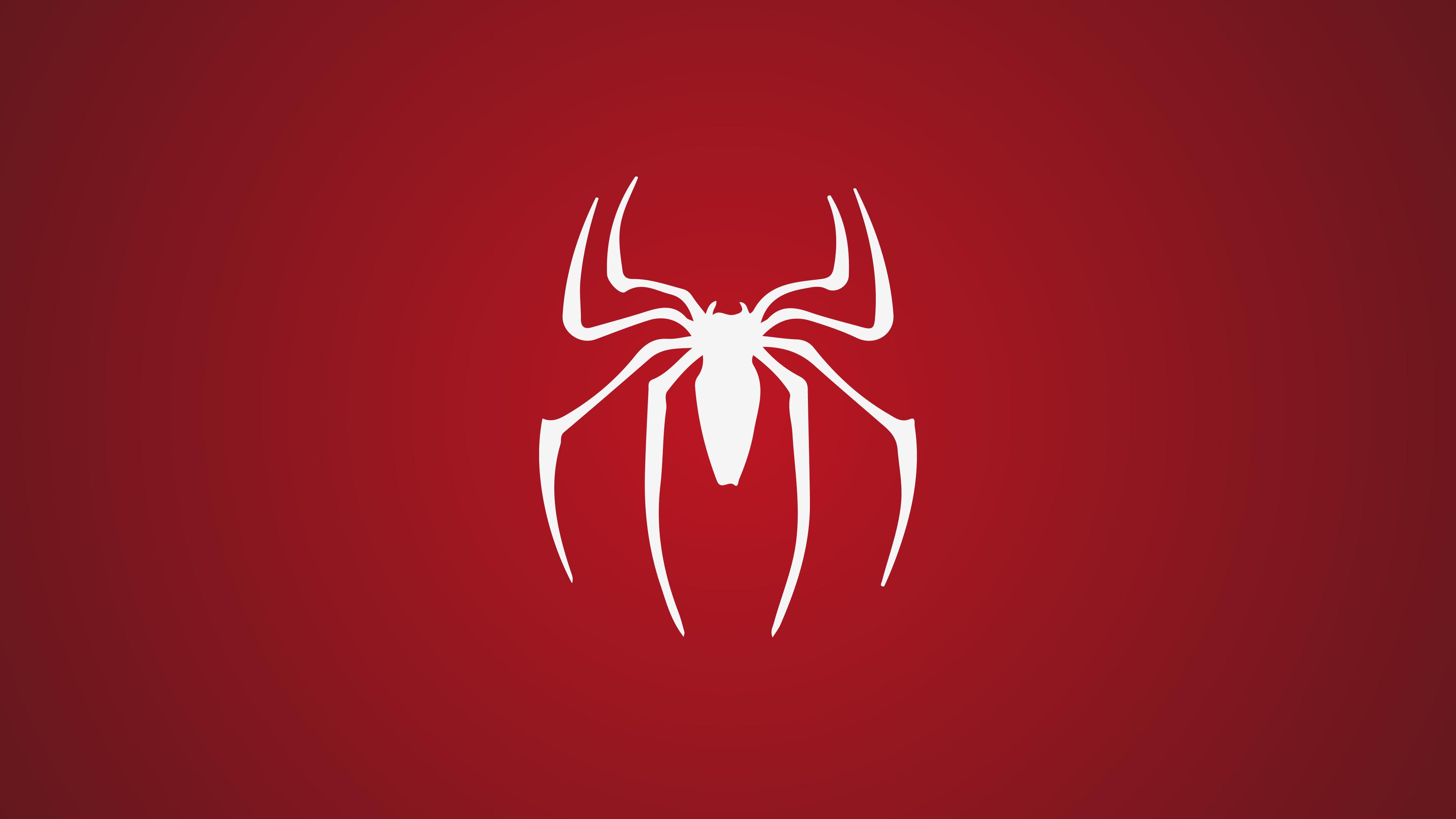 3840x2160 Wallpaper 4k Spiderman Logo 4k Wallpaper