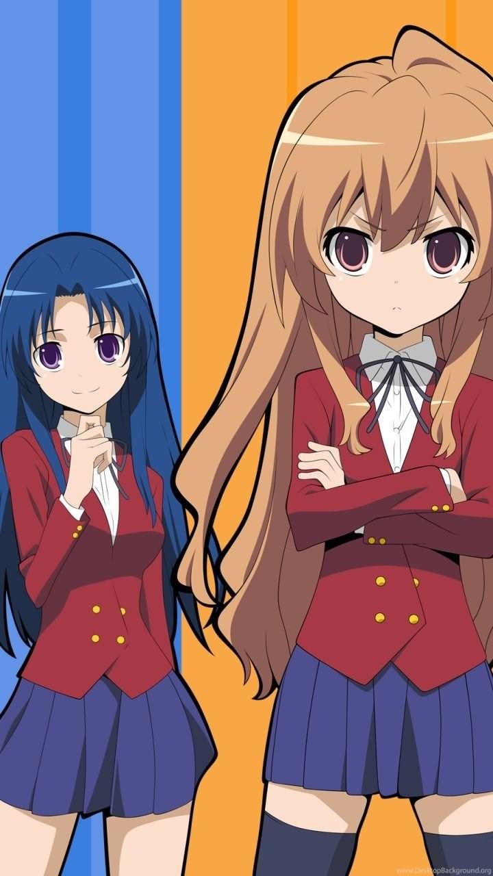 720x1280 Toradora.Taiga Aisaka.Ami Kawashima Samsung GT i9300 Galaxy S3 wallpaper. Desktop Background