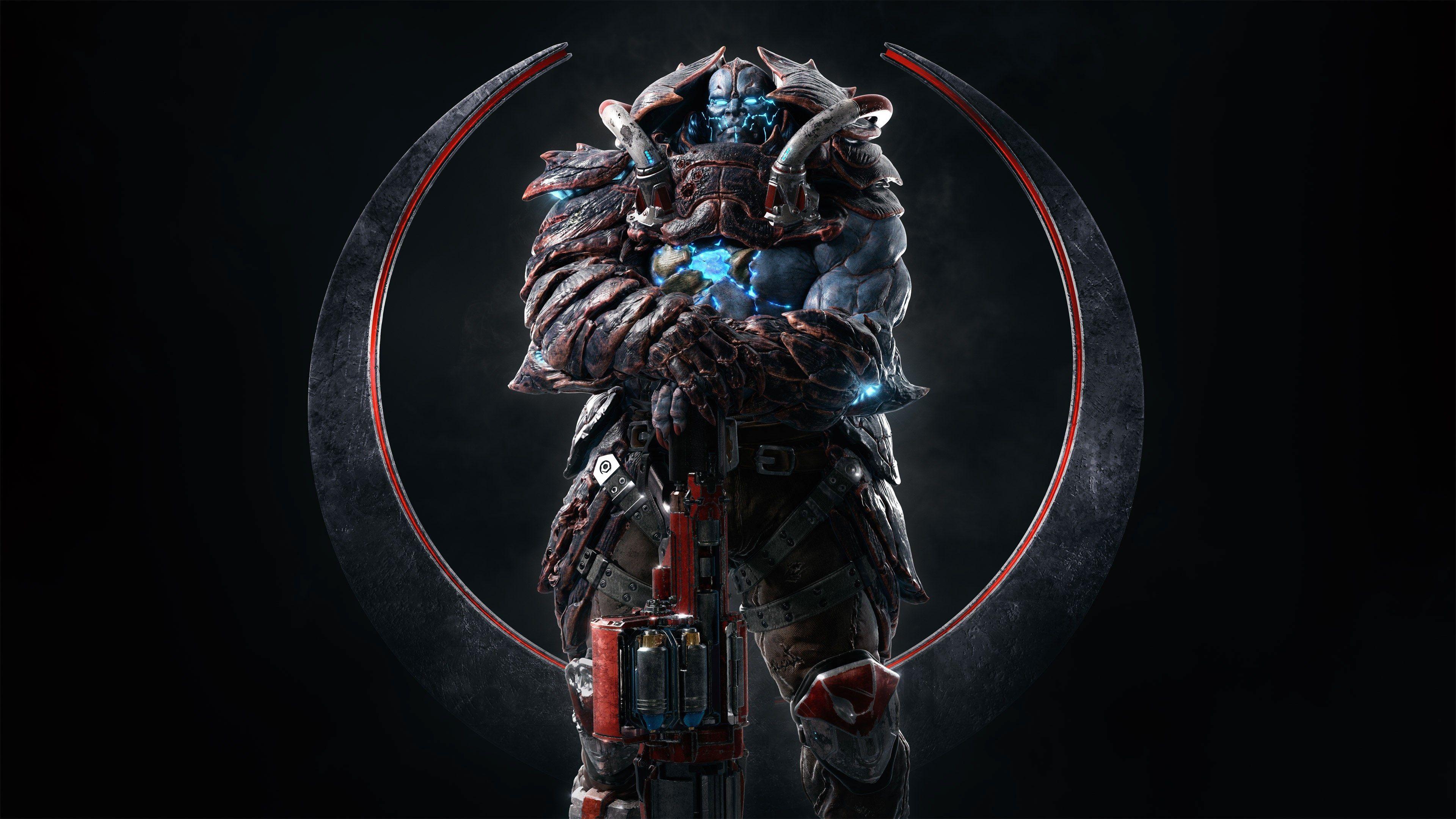 3840x2160 quake champions 4k HD quality desktop wallpaper