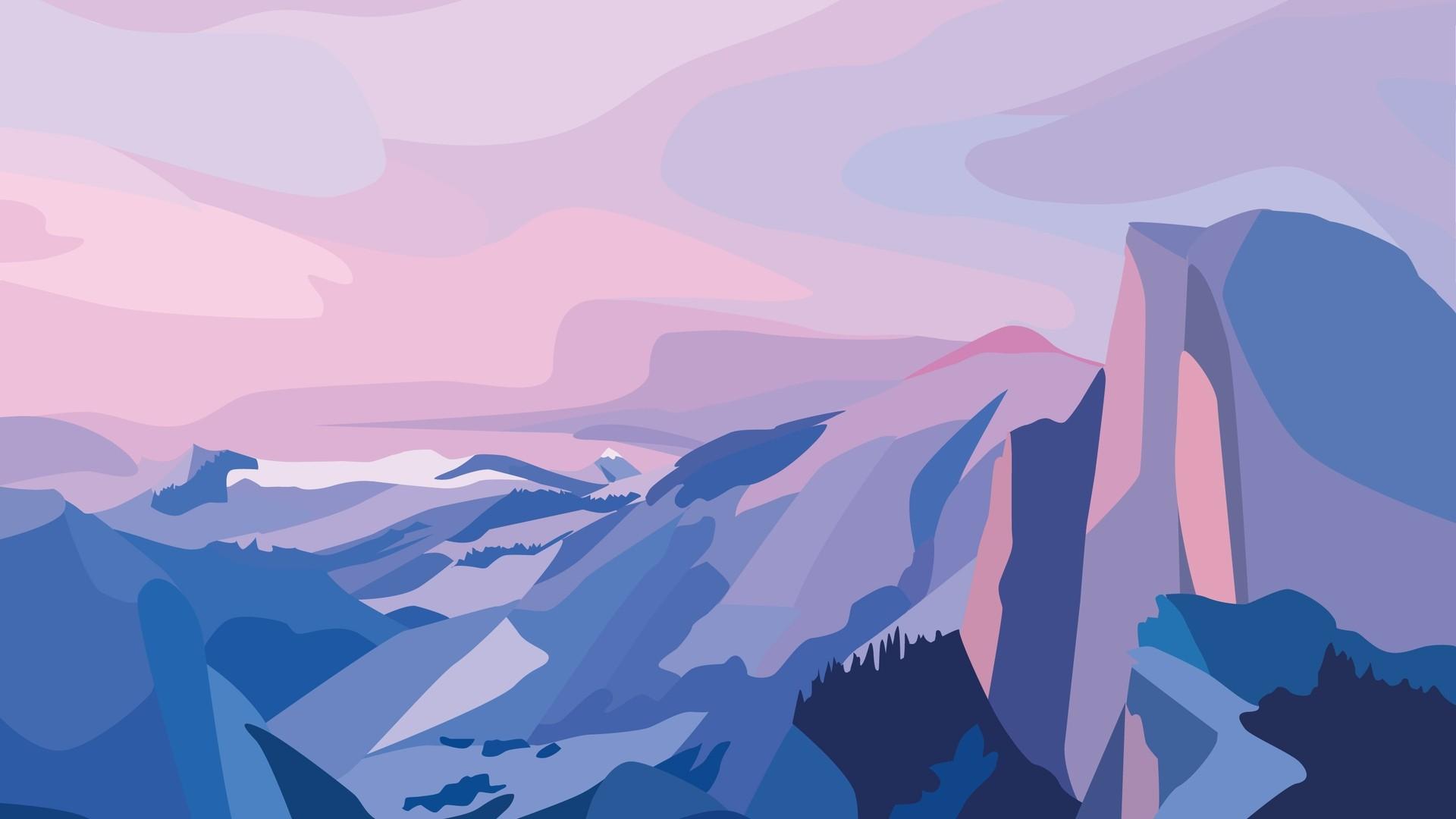1920x1080 Nature Minimalist Style Wallpaper