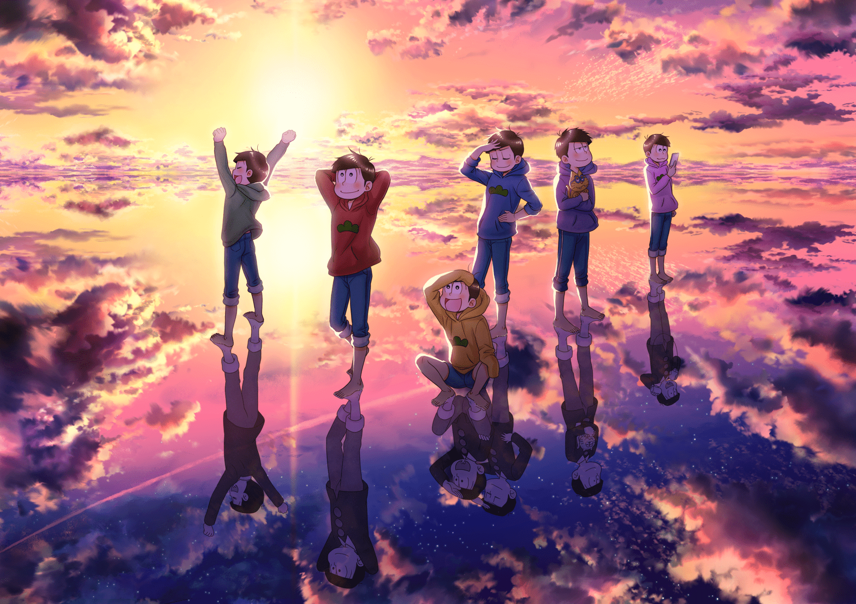 1700x1200 Osomatsu San Wallpaper And Background Imagex1200
