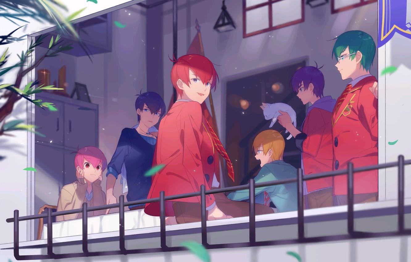 1332x850 Wallpaper Anime, Art, Guys, Costumes, Osomatsu San Image For Desktop, Section сёнэн