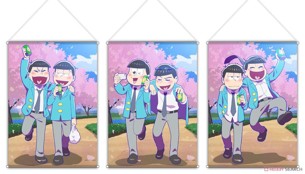 1200x686 Osomatsu San [Especially Illustrated] B3 Tapestry Osomatsu & Choromatsu (Anime Toy) Other Picture1