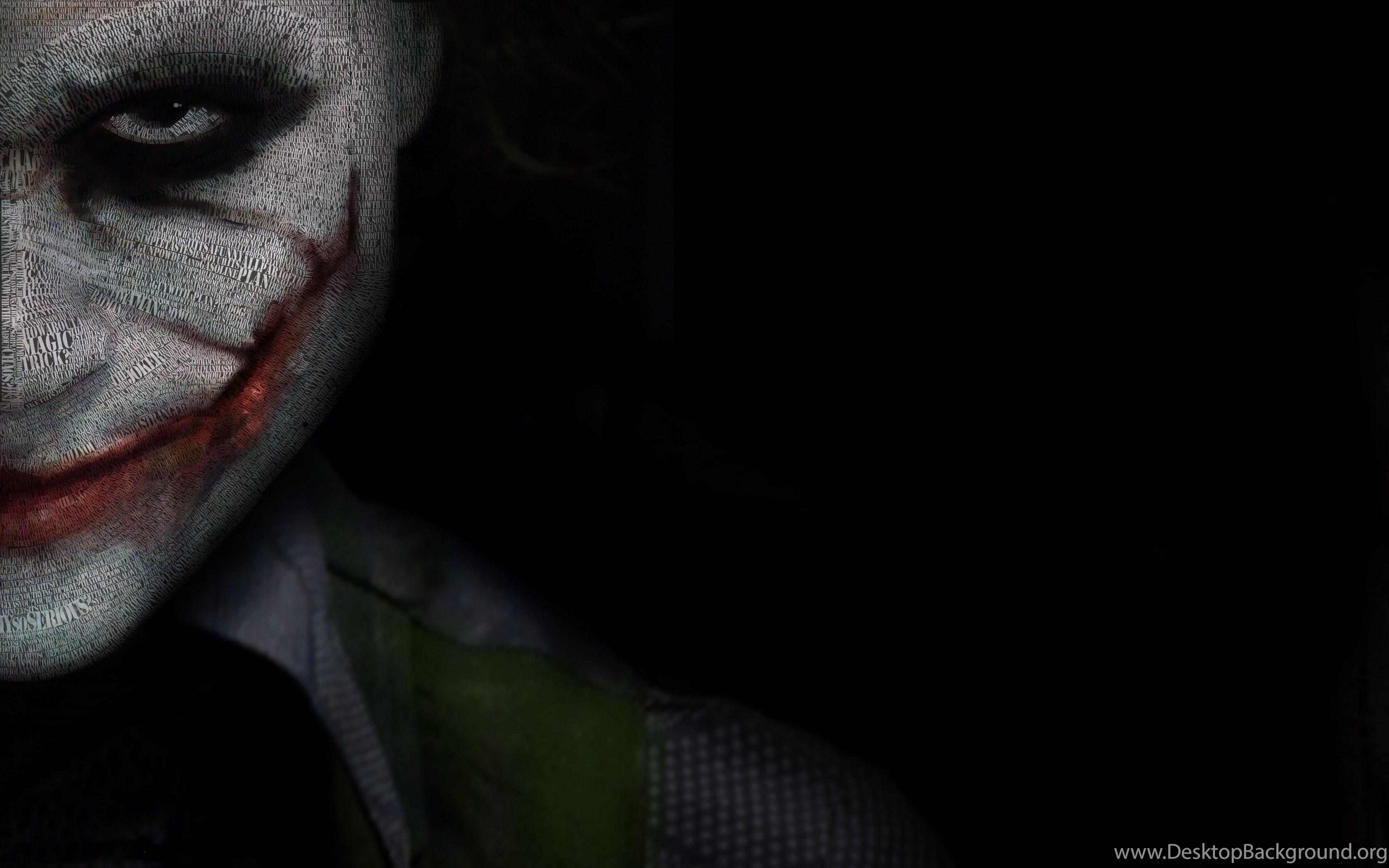 3840x2400 Wallpaper Joker, Batman, Face Desktop Wallpaper Movies GoodWP.com Desktop Background