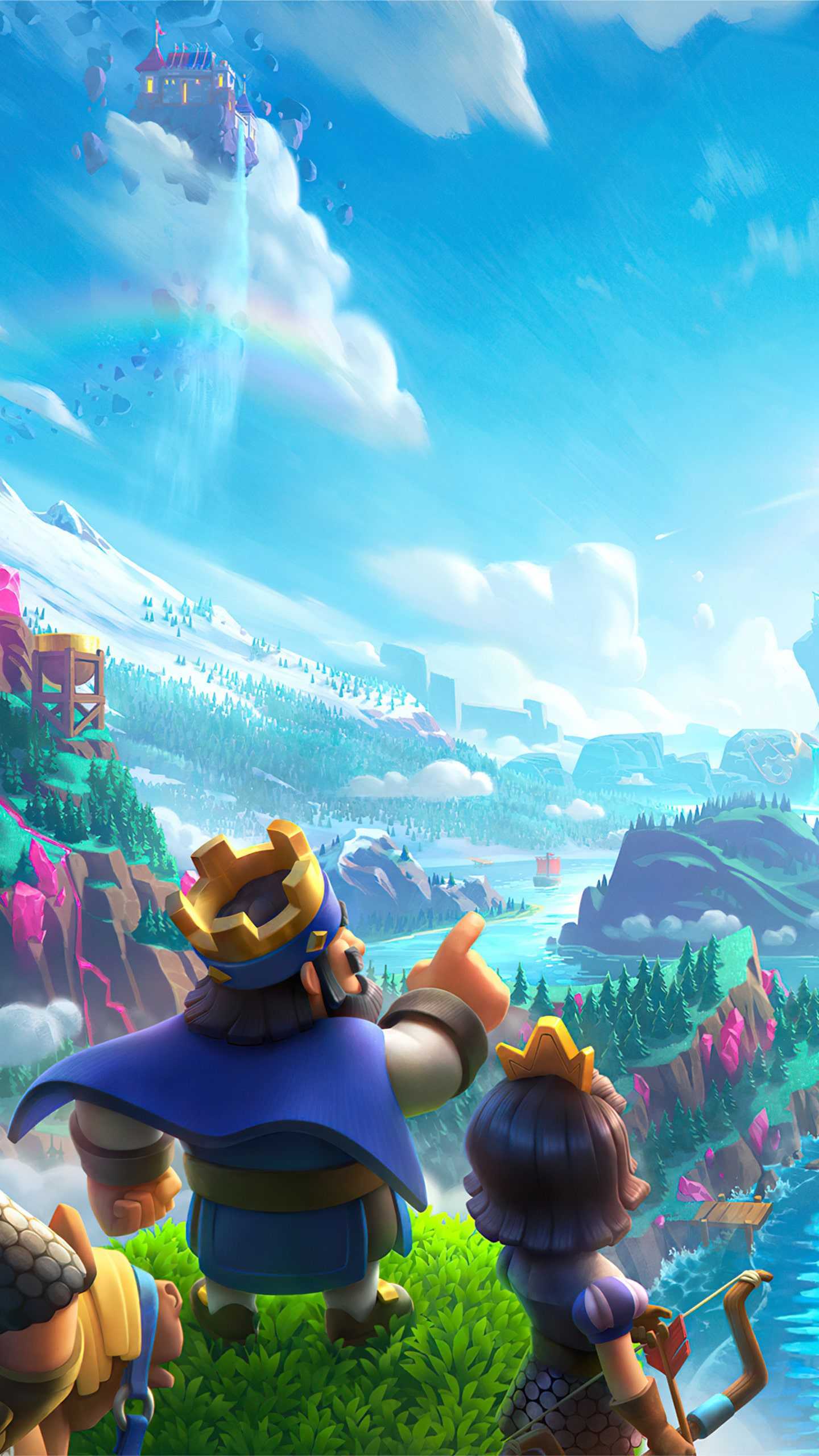 1440x2560 Clash Royale Wallpaper