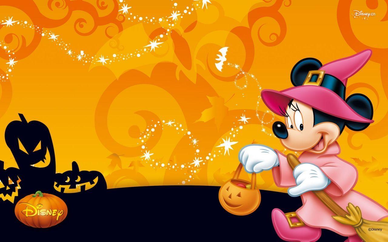 1280x800 Mickey Mouse Halloween Wallpaper Desktop